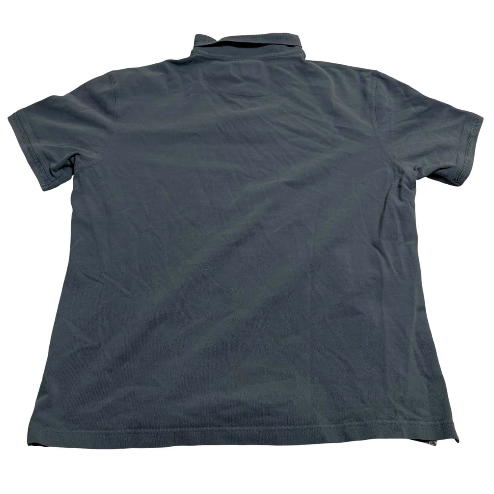 Barbour Barbour Shirt Mens 2XL Gray Men CREST Logo Cotton Polo Size US XXL / EU 58 / 5 - 2 Thumbnail