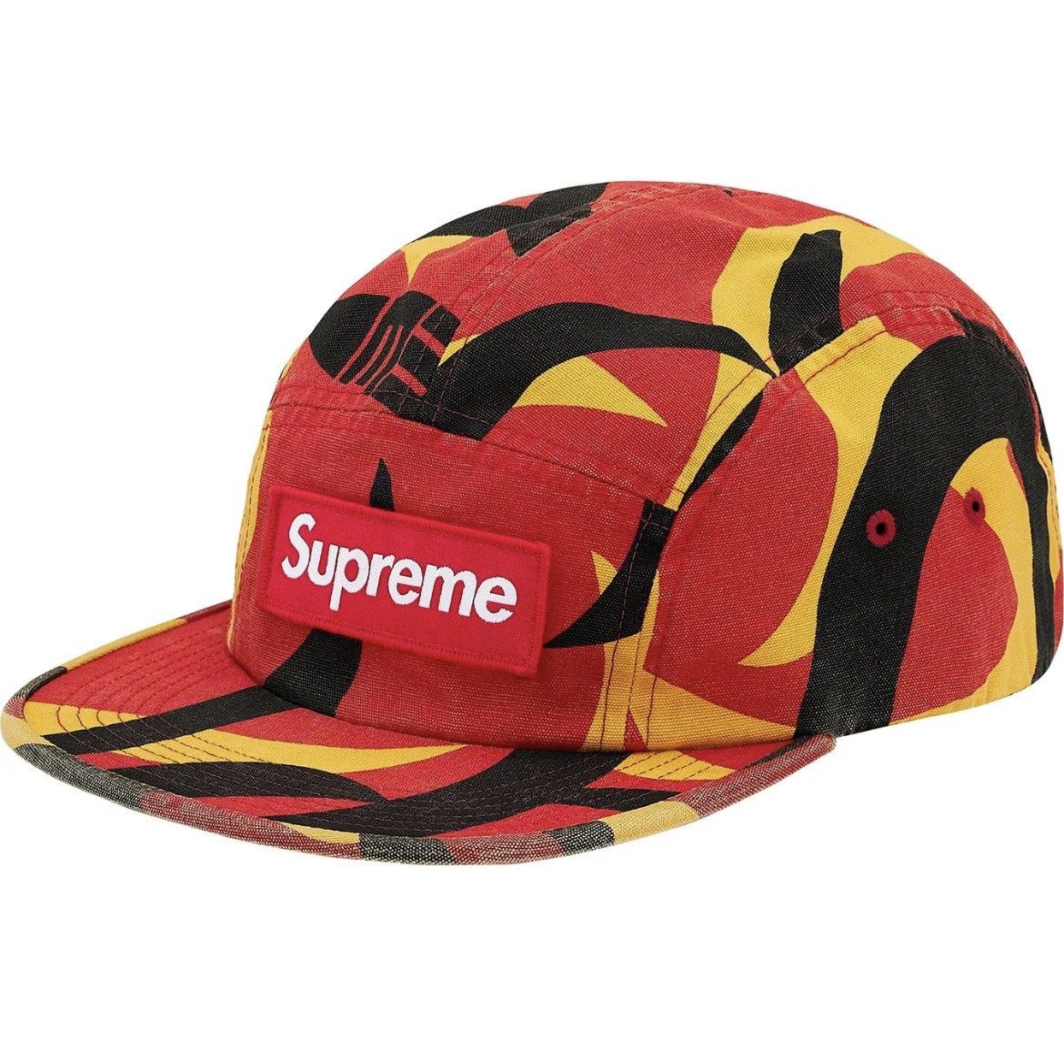 Supreme Supreme Military Camp Cap Red Tribal FW19 Size ONE SIZE - 1 Thumbnail