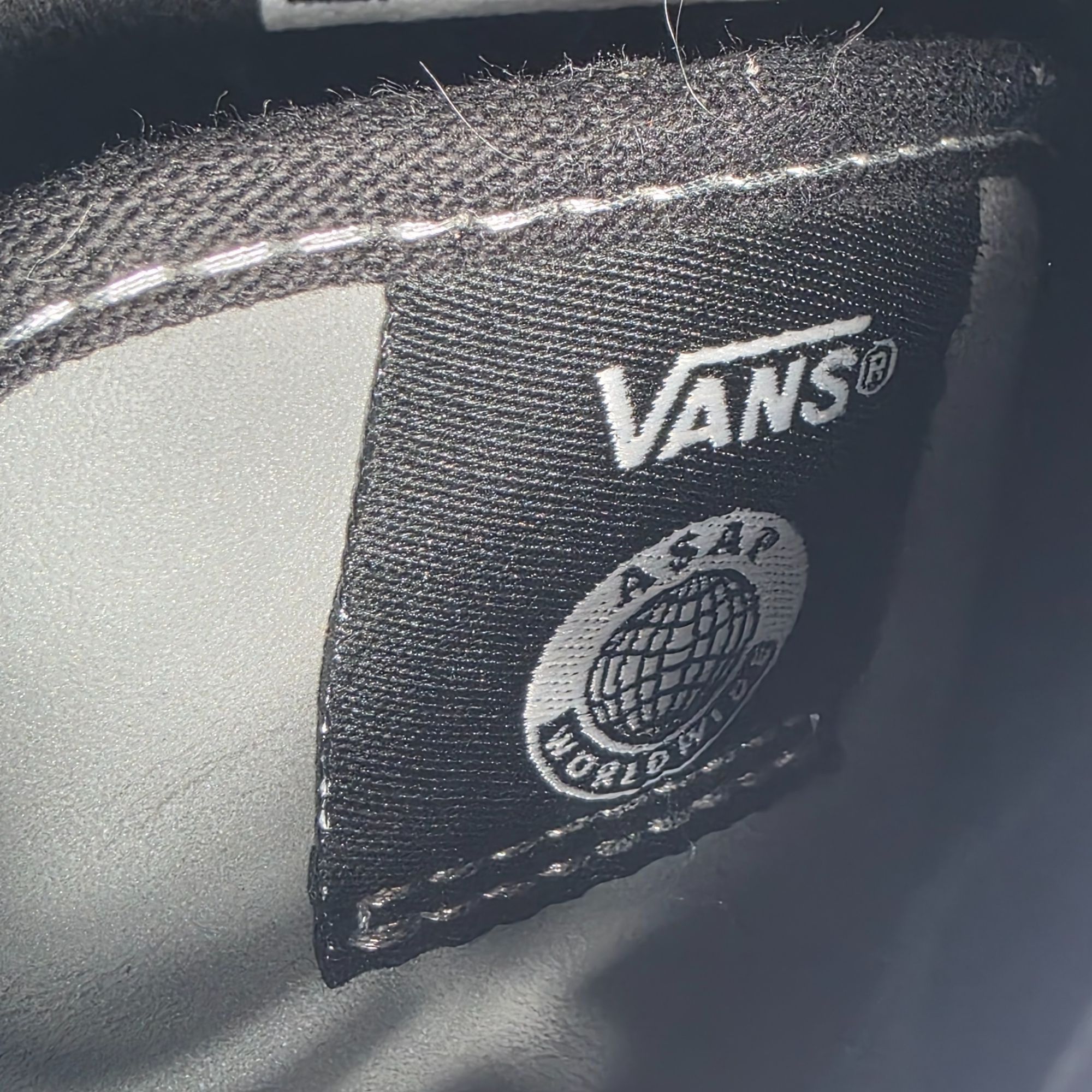 Vans Vans X ASAP Rocky Womens Size 7 Silver Black Sneakers Flame Size US 7 / IT 37 - 10 Thumbnail