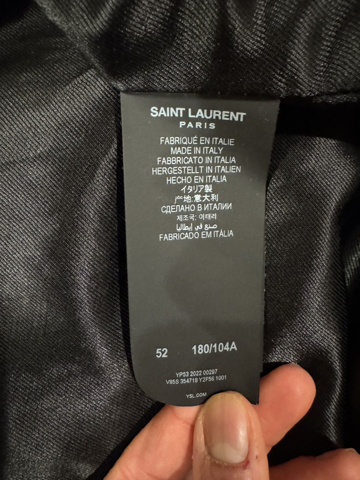 Saint Laurent Paris YSL classic teddy lurex tweed Size US L / EU 52-54 / 3 - 4 Thumbnail