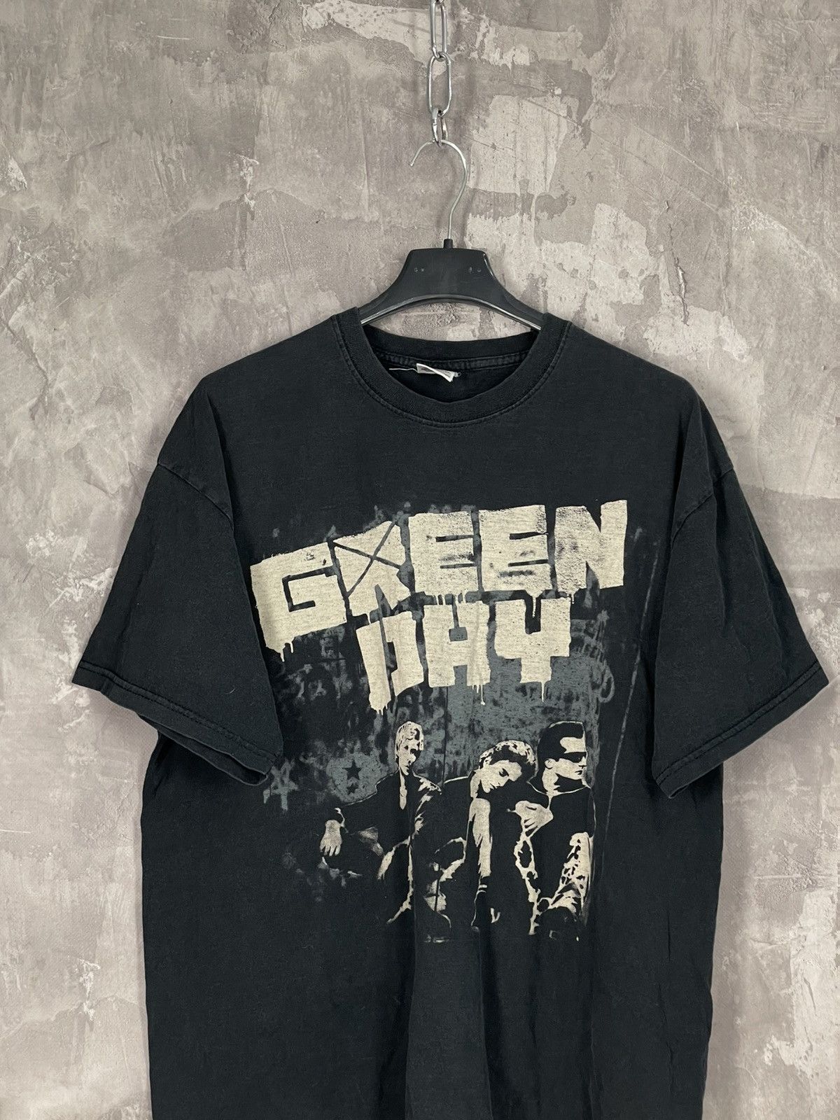 Band Tees × Vintage Green Day tour 2010 Vintage graphic band t shirt Black Size US L / EU 52-54 / 3 - 2 Thumbnail