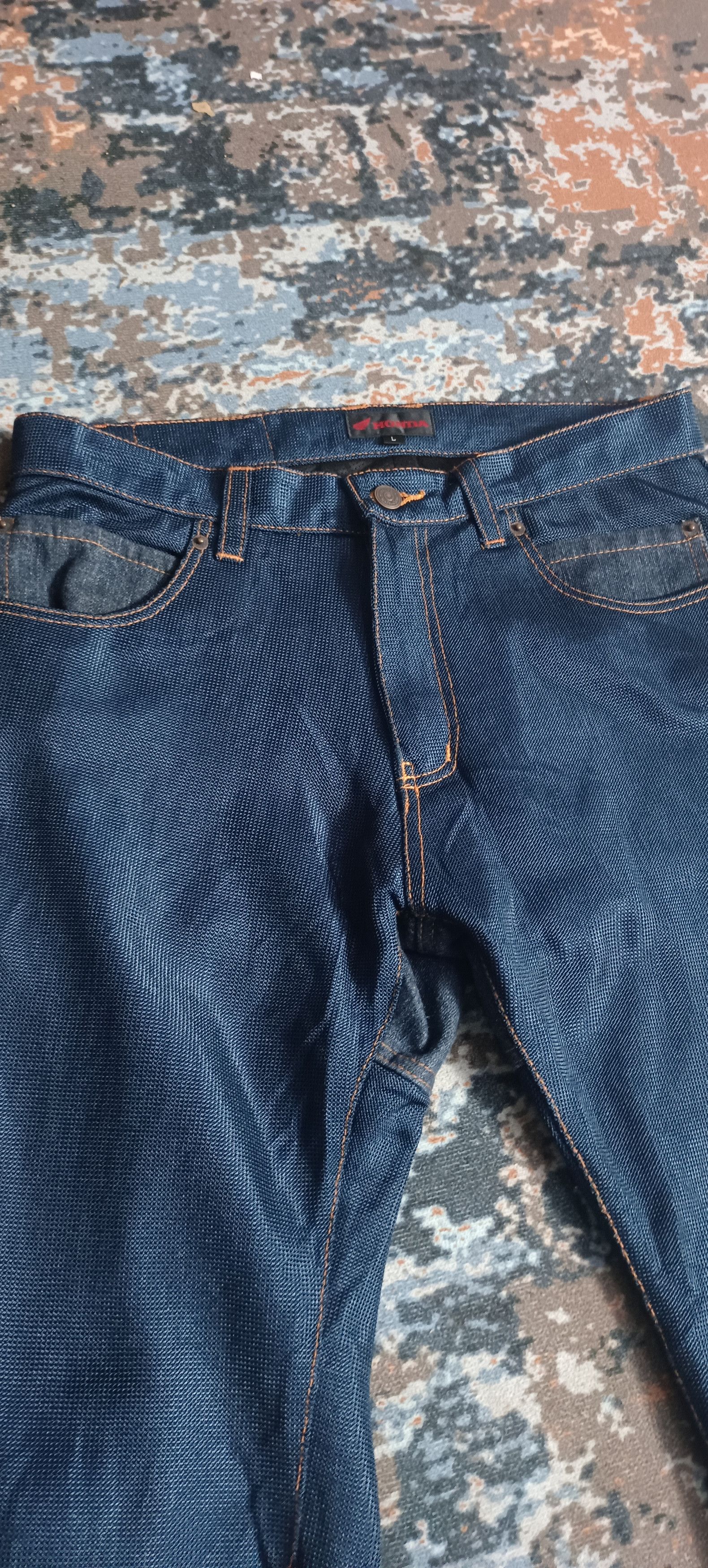 Honda × Japanese Brand × Vintage Honda Mesh Denim Style Pants OSYEX - X23 Size US 32 / EU 48 - 7 Thumbnail