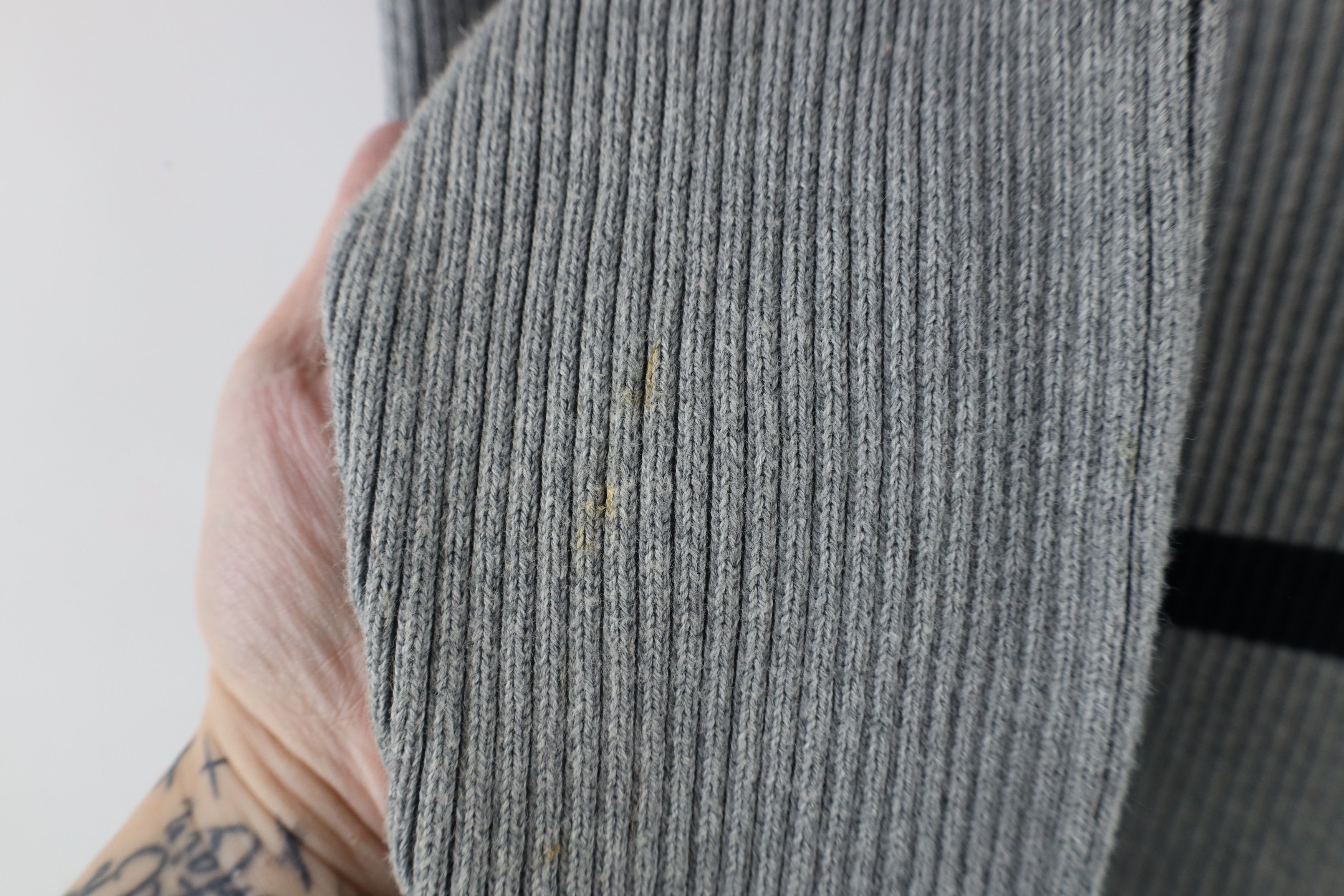 Ralph Lauren × Vintage Vintage 90s Ralph Lauren Ribbed Knit Turtleneck Sweater Gray Size US XL / EU 56 / 4 - 7 Thumbnail