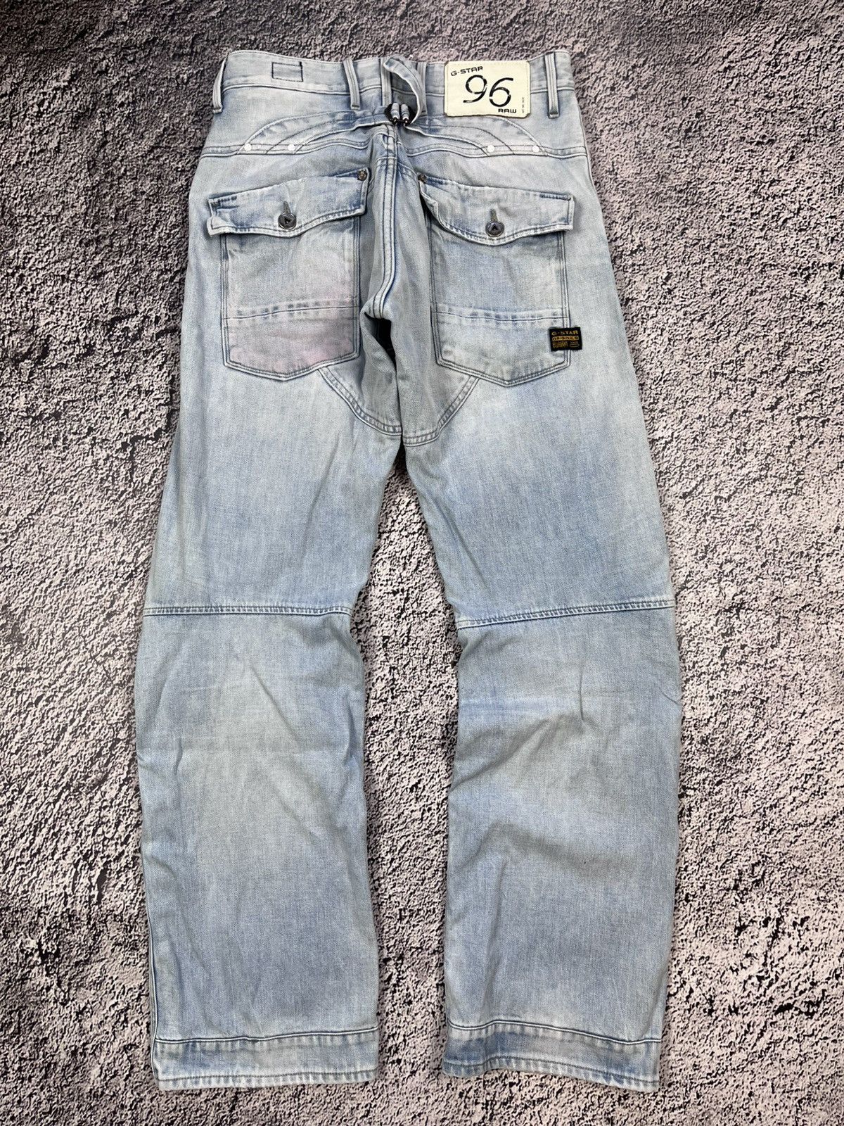 G-Star Vintage Y2K G Star double knee biker denim jeans size 32 Size US 32 / EU 48 - 8 Thumbnail