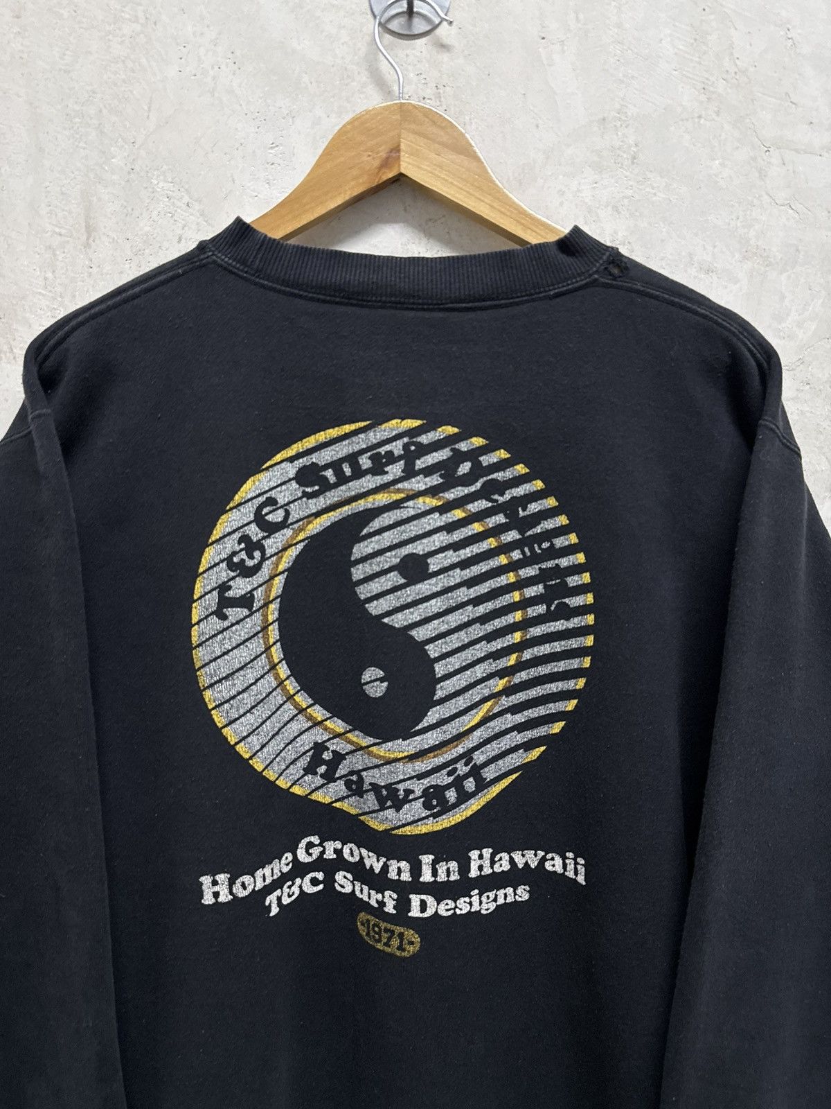 Billabong 2000s T&C Surf Designs Big Spell Out Logo Sweatshirt Size US L / EU 52-54 / 3 - 2 Thumbnail