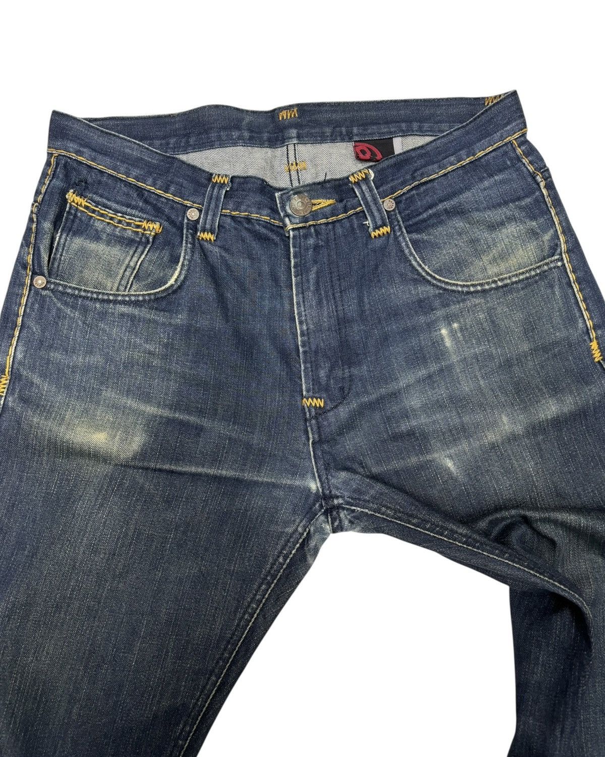 Kapital Vintage Rapanui Distressed Denim Jeans Size US 34 / EU 50 - 9 Thumbnail