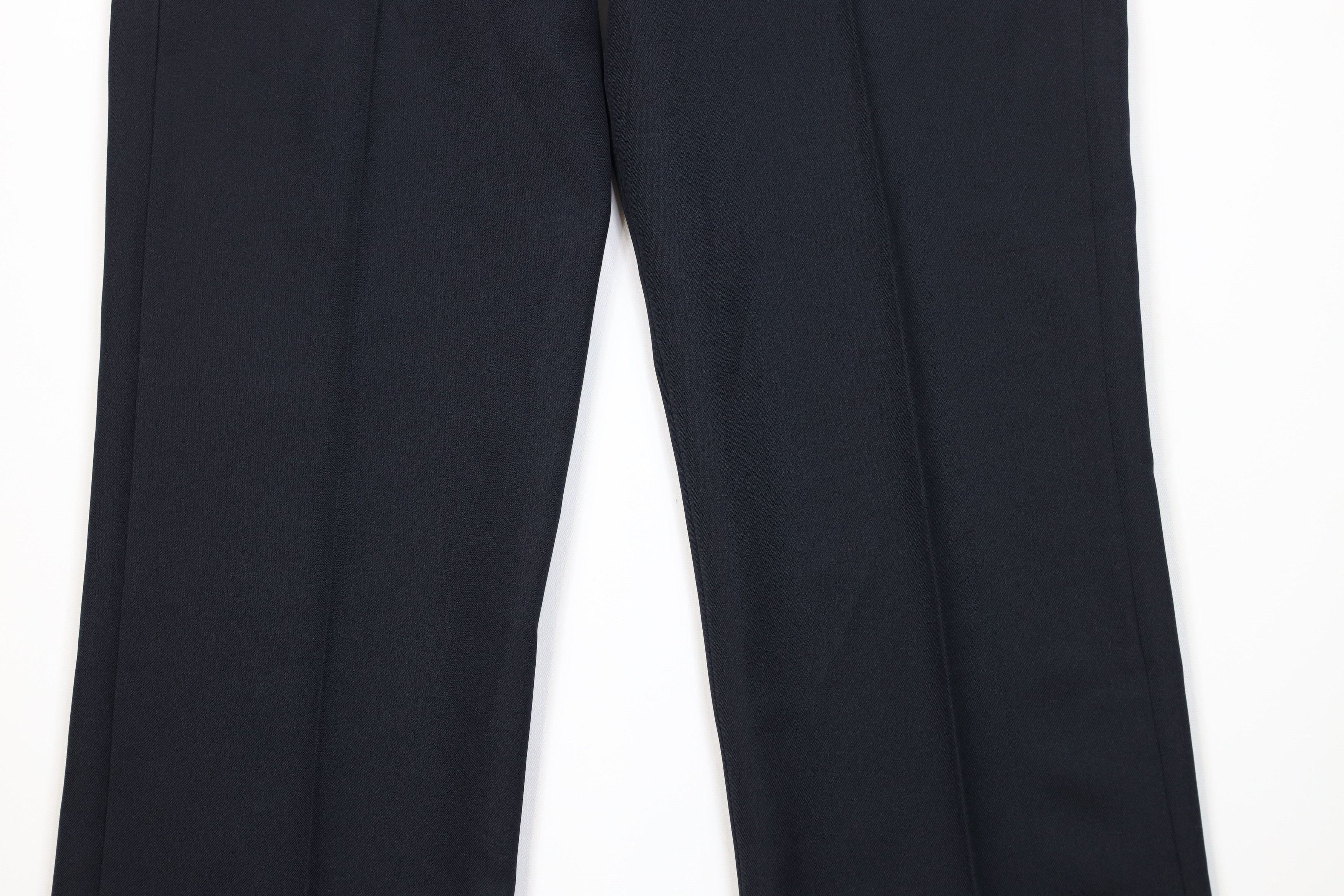 Vintage Deadstock Vintage 90s Streetwear Wide Leg Chino Pants Blue Size US 32 / EU 48 - 3 Thumbnail