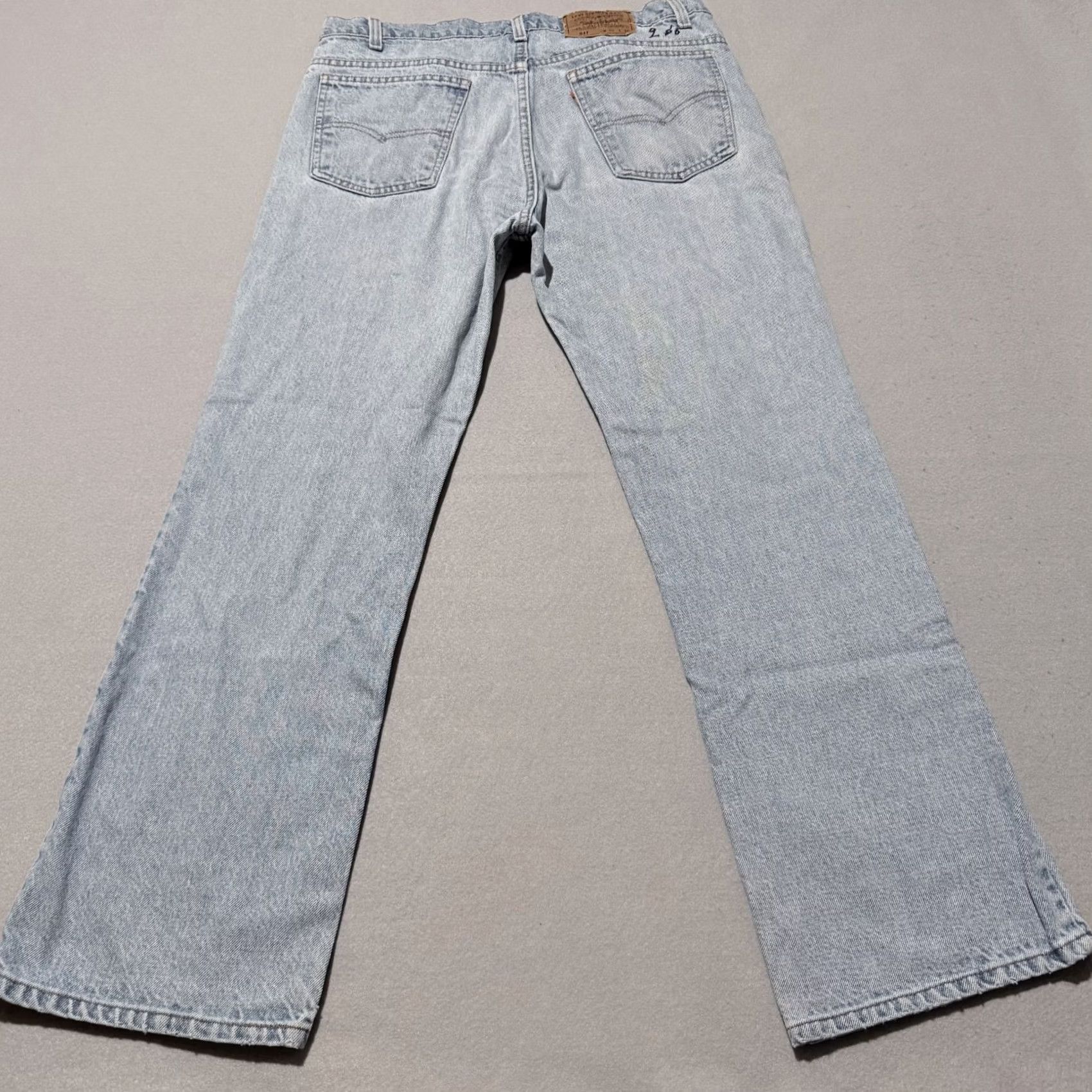 Levi's Levi's Jeans Men's 517 Blue Denim Pockets Relaxed Bootcut - 36x30 USA Made Size US 36 / EU 52 - 2 Thumbnail