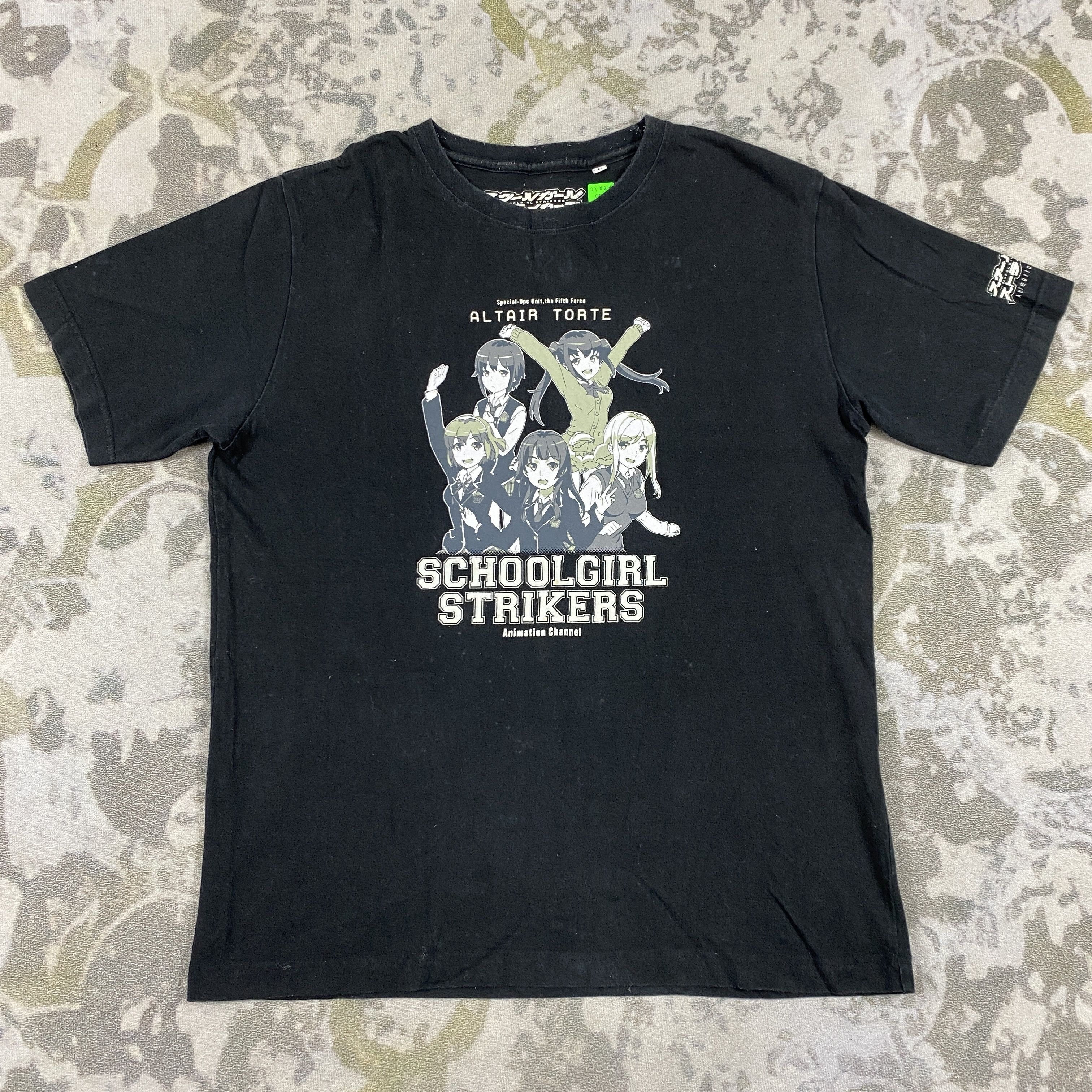 Anime School Girl Strikers Japanese Anime Large Tee B060 Size US L / EU 52-54 / 3 - 1 Thumbnail