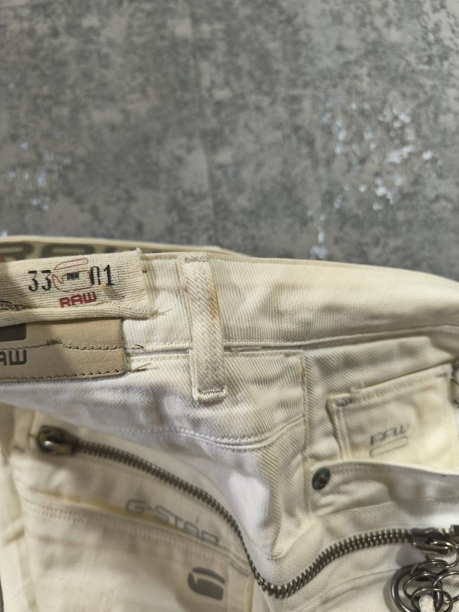 G-Star gstar avantgarde moto straight lowrise biker jeans Size 30" / US 8 / IT 44 - 5 Thumbnail