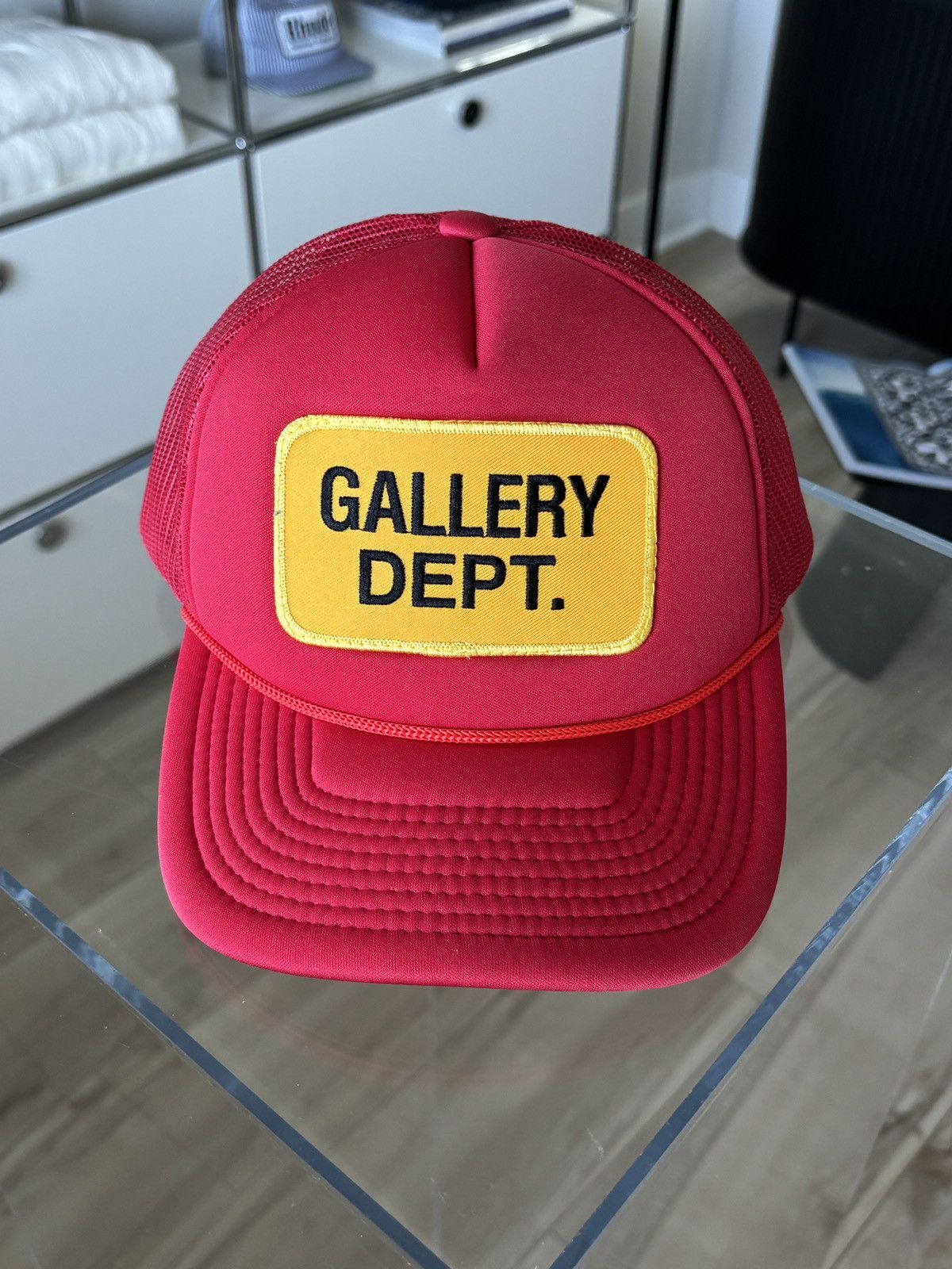 Gallery Dept. GALLERY DEPT TRUCKER PATCH LOGO HAT Size ONE SIZE - 1 Thumbnail