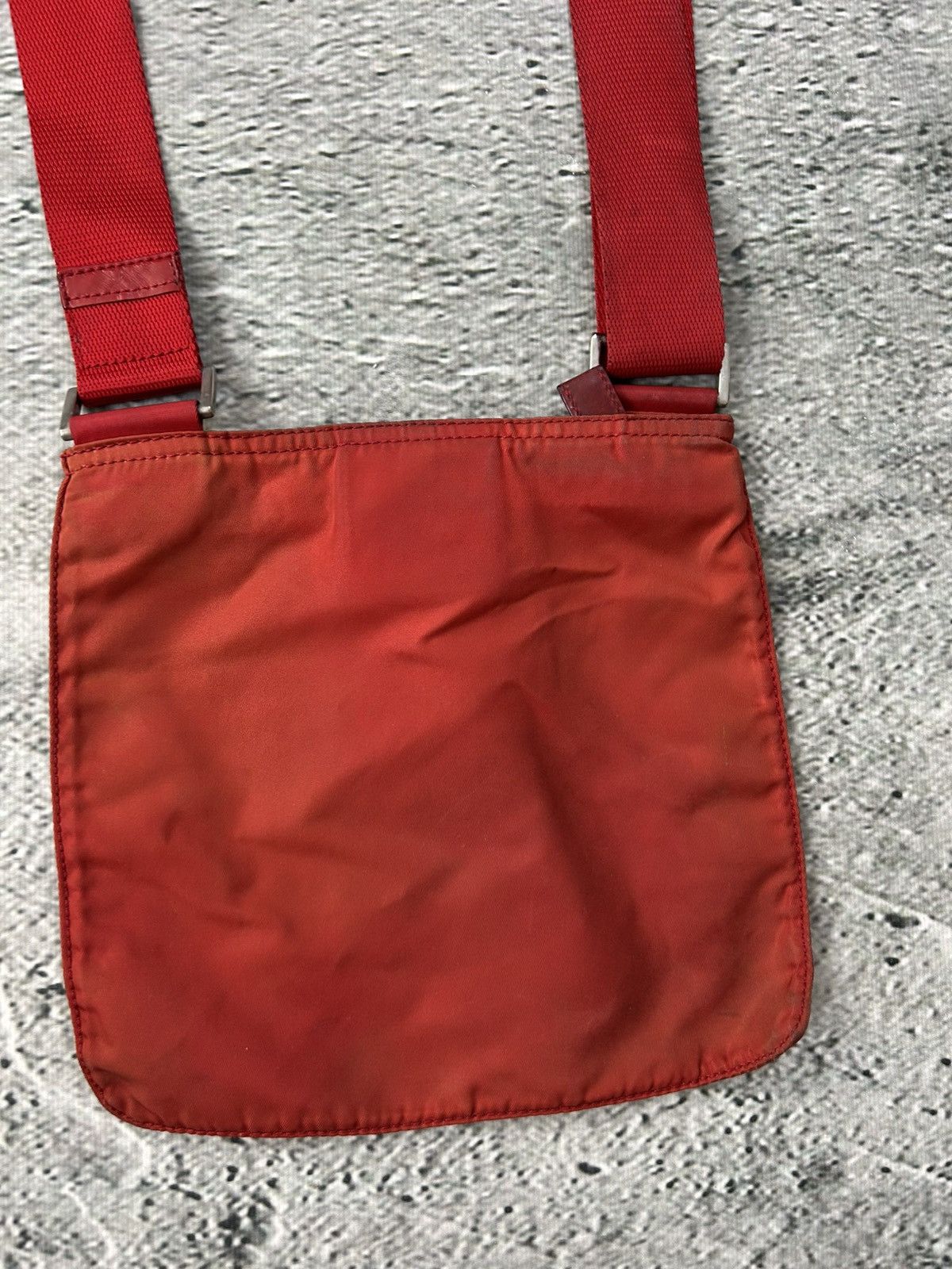 Prada Prada red shoulder bag nylon mini Size ONE SIZE - 6 Thumbnail