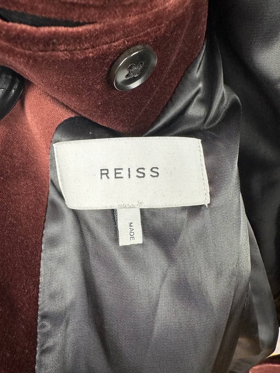 Reiss RRP $400 Reiss Apsara Tailored Single-Breasted Velvet Blazer Size 36R - 17 Thumbnail