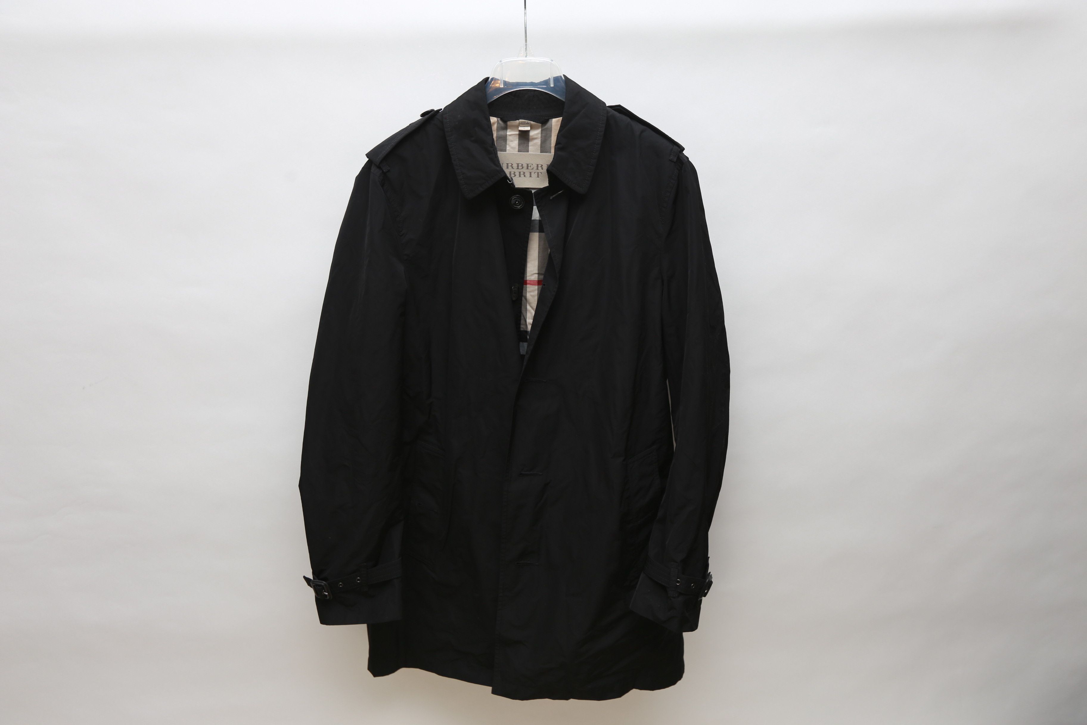 Burberry Light Coat Jacket Size US L / EU 52-54 / 3 - 2 Thumbnail