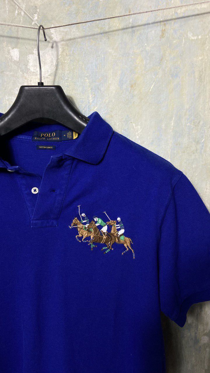 Polo Ralph Lauren × Ralph Lauren Polo Ralph Lauren Custom Fit Polo Chief Keef Style Size US M / EU 48-50 / 2 - 3 Thumbnail