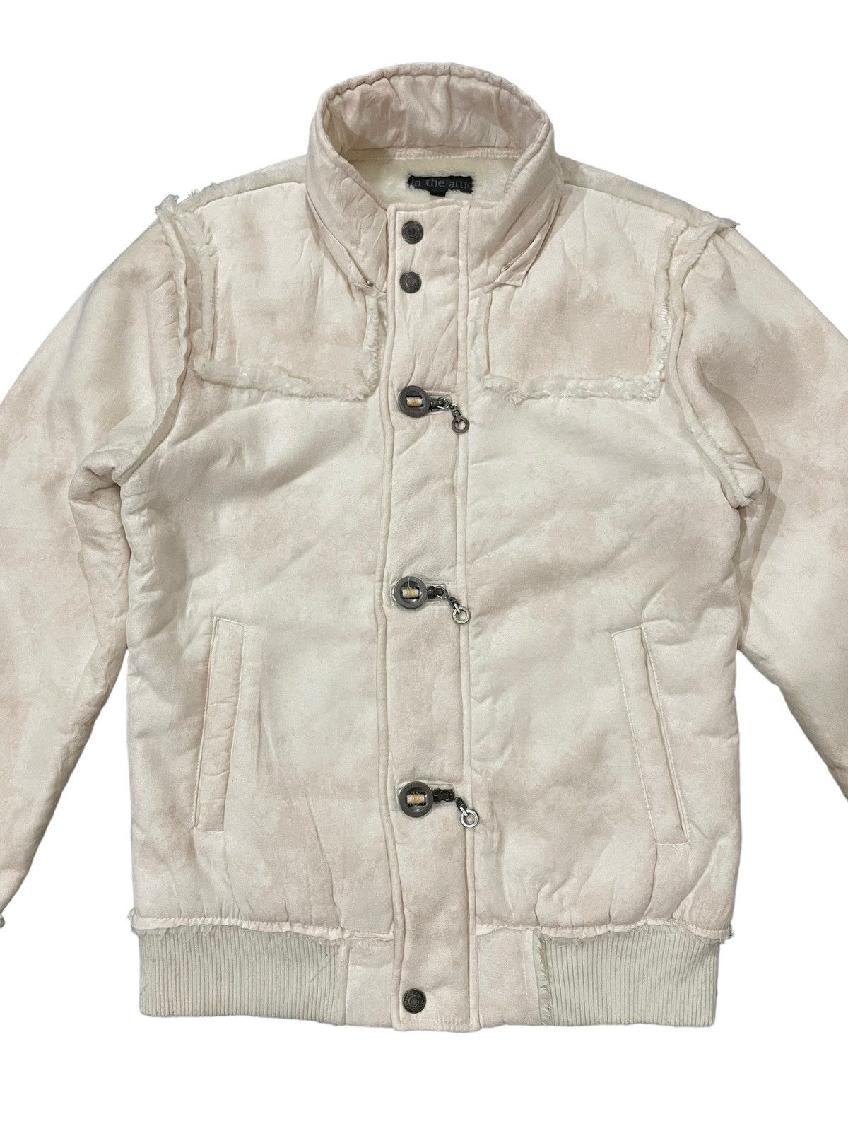 In The Attic × Japanese Brand × Seditionaries In The Attic Homme Faux Suede Bondage Punk Jacket Size US L / EU 52-54 / 3 - 4 Thumbnail