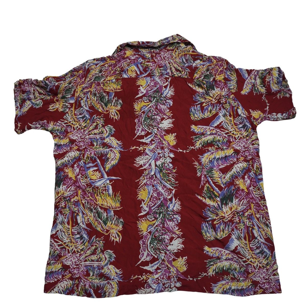 Designer × Vintage Vintage kamehameha shirt rayon floral motive size L YOUTH Size US XS / EU 42 / 0 - 2 Thumbnail