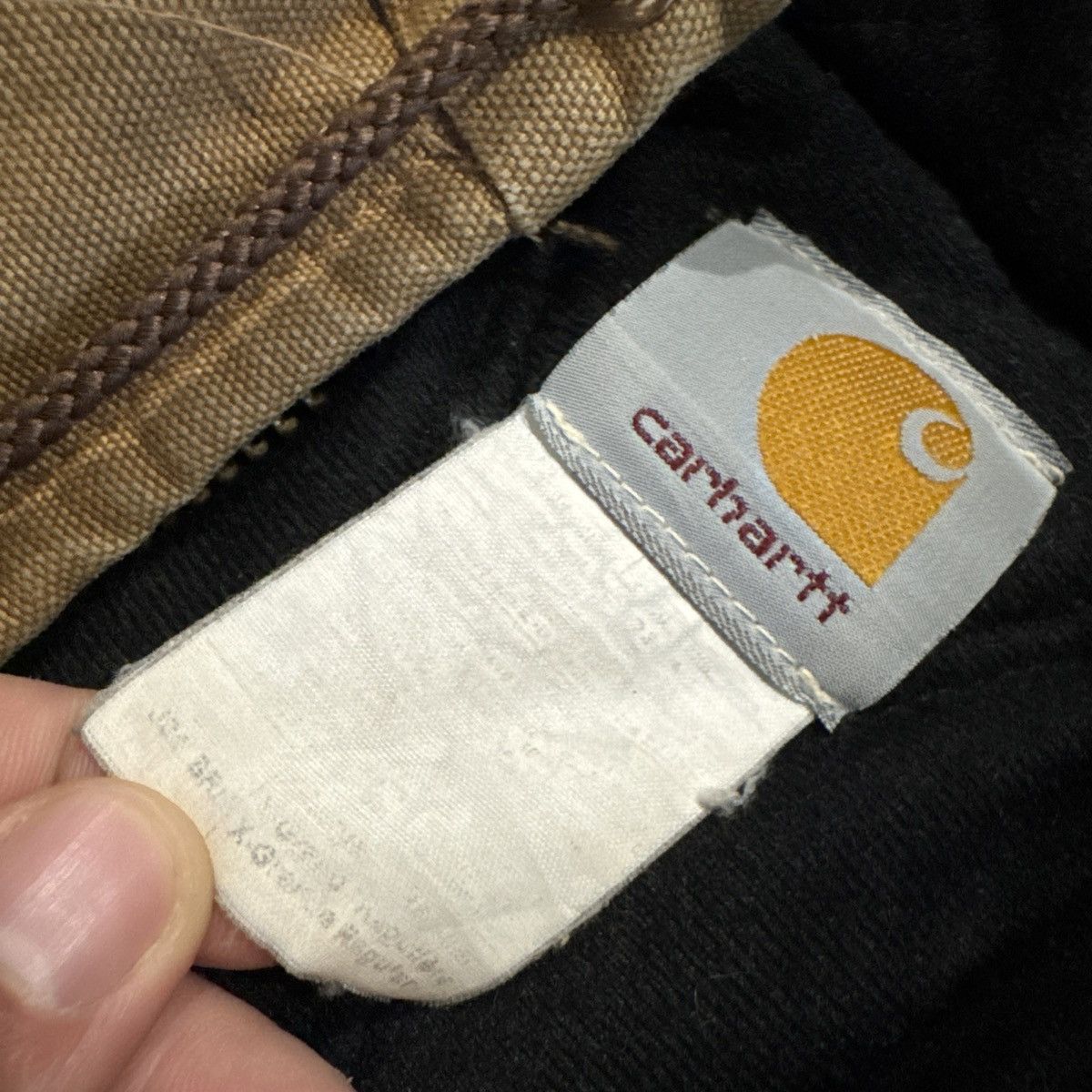 Carhartt Vintage 00s Carhartt Brown J04 BRN Workwear Jacket Men’s XL Size US XL / EU 56 / 4 - 12 Thumbnail
