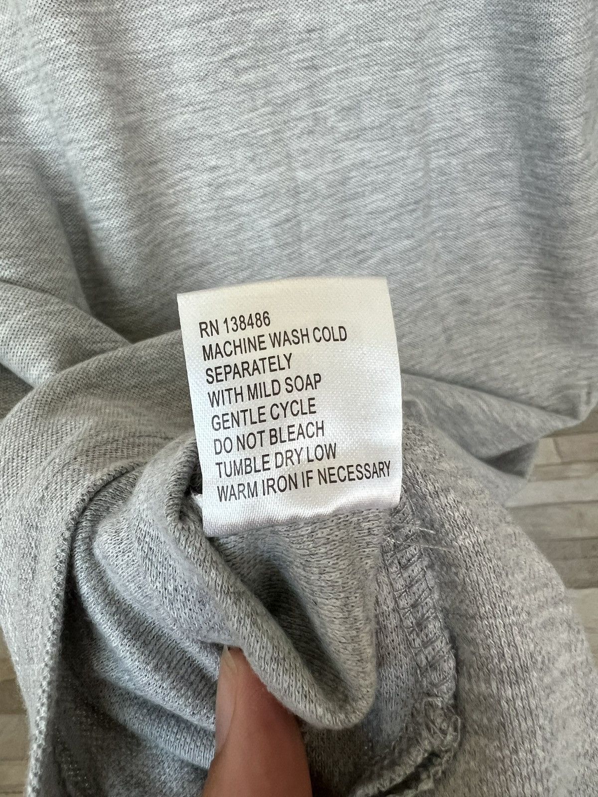 Lacoste Lacoste Grey Polo Size US L / EU 52-54 / 3 - 6 Thumbnail