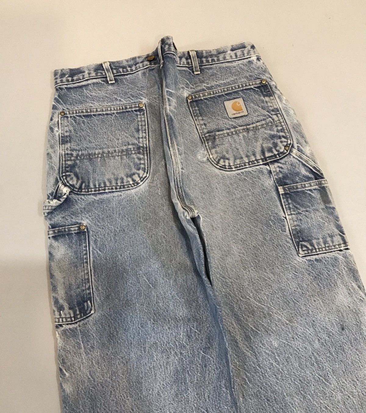 Carhartt Vintage carhartt b136 dst double knee denim Size US 40 / EU 56 - 8 Thumbnail