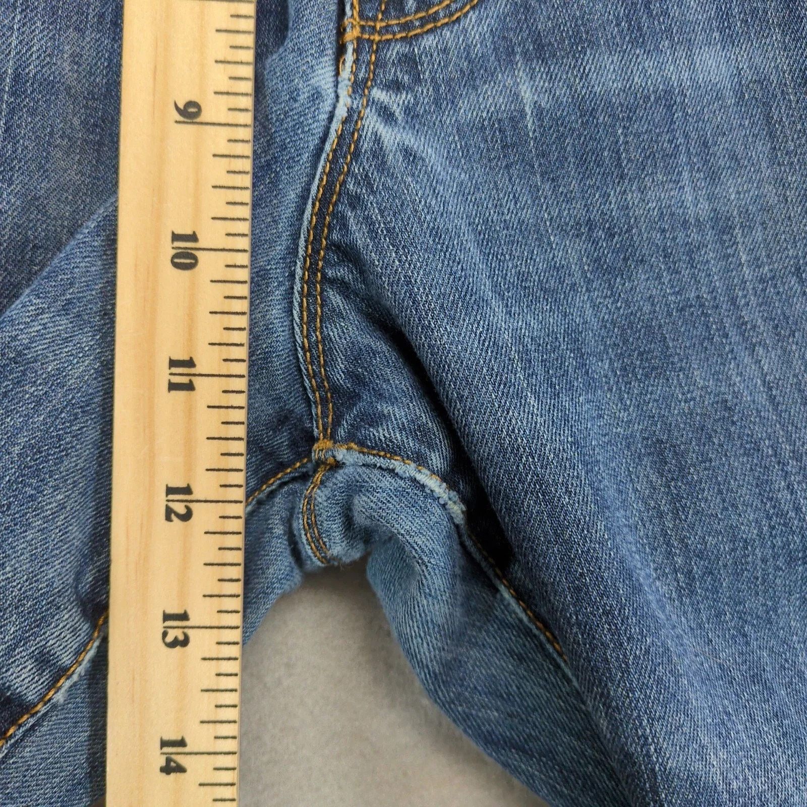 Gap Gap Loose Fit Jeans Men's 36x29 Dark Wash Straight Wide Leg Size US 35 - 5 Thumbnail