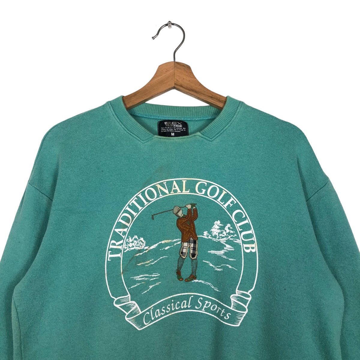 Hysteric Glamour 🔥90’s Vintage Traditional Golf Club Big Logo Sweatshirt Size US M / EU 48-50 / 2 - 3 Thumbnail