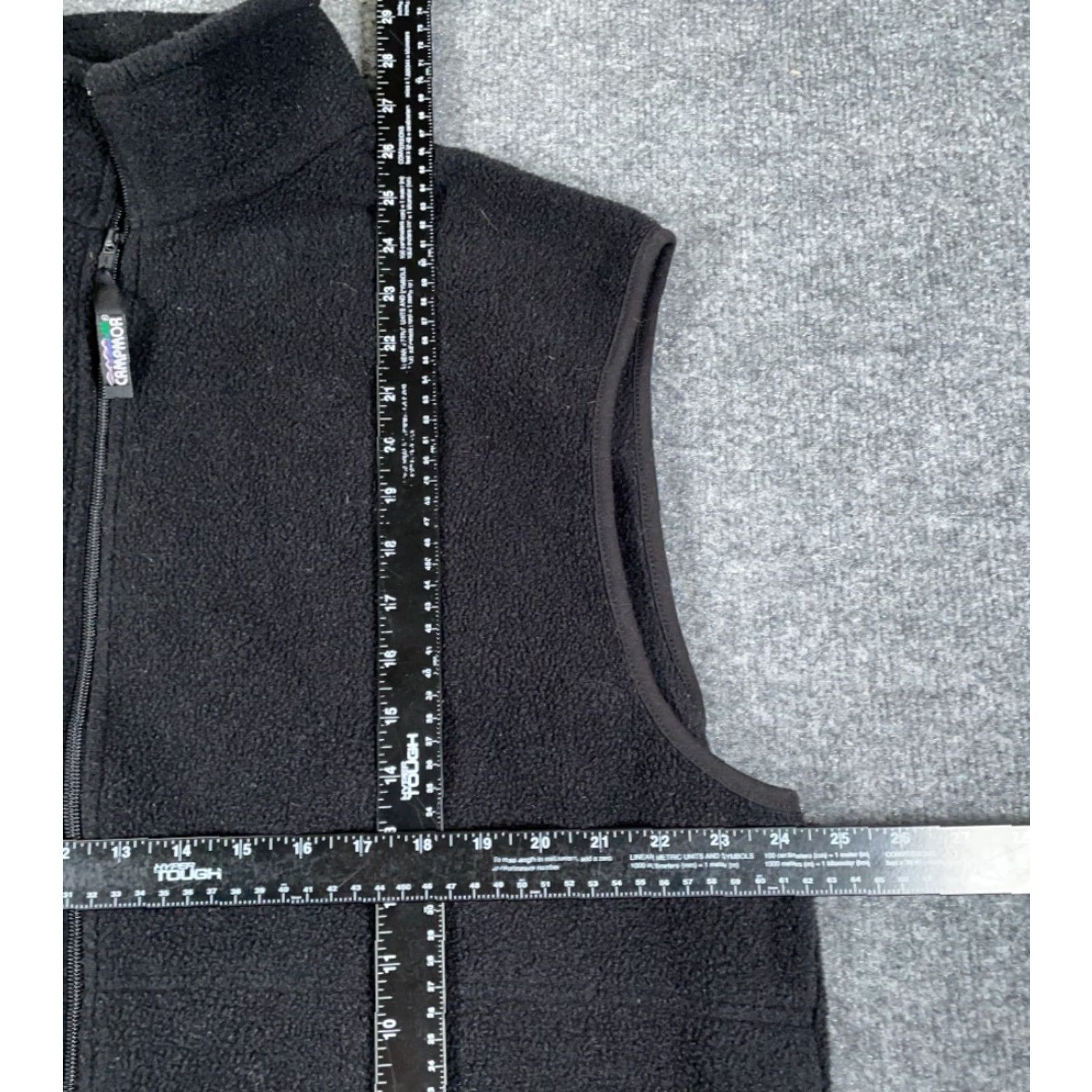 Avalanche VINTAGE Campmor Vest Jacket/Coat: 2XL Black Polartec Zip Vest - Outdoor Outdoor Avalanche Men Size US XXL / EU 58 / 5 - 5 Thumbnail