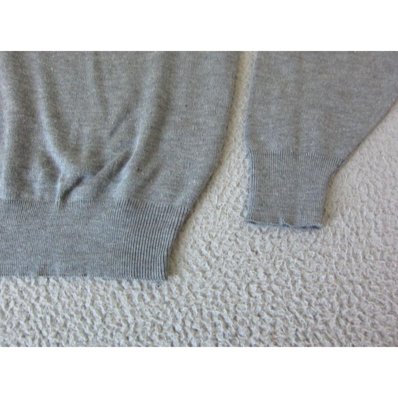 Vintage VINTAGE Sedgefield Sweater Mens XL Gray V-Neck Knit Pullover Knit Made in USA 80s Size US XL / EU 56 / 4 - 4 Thumbnail