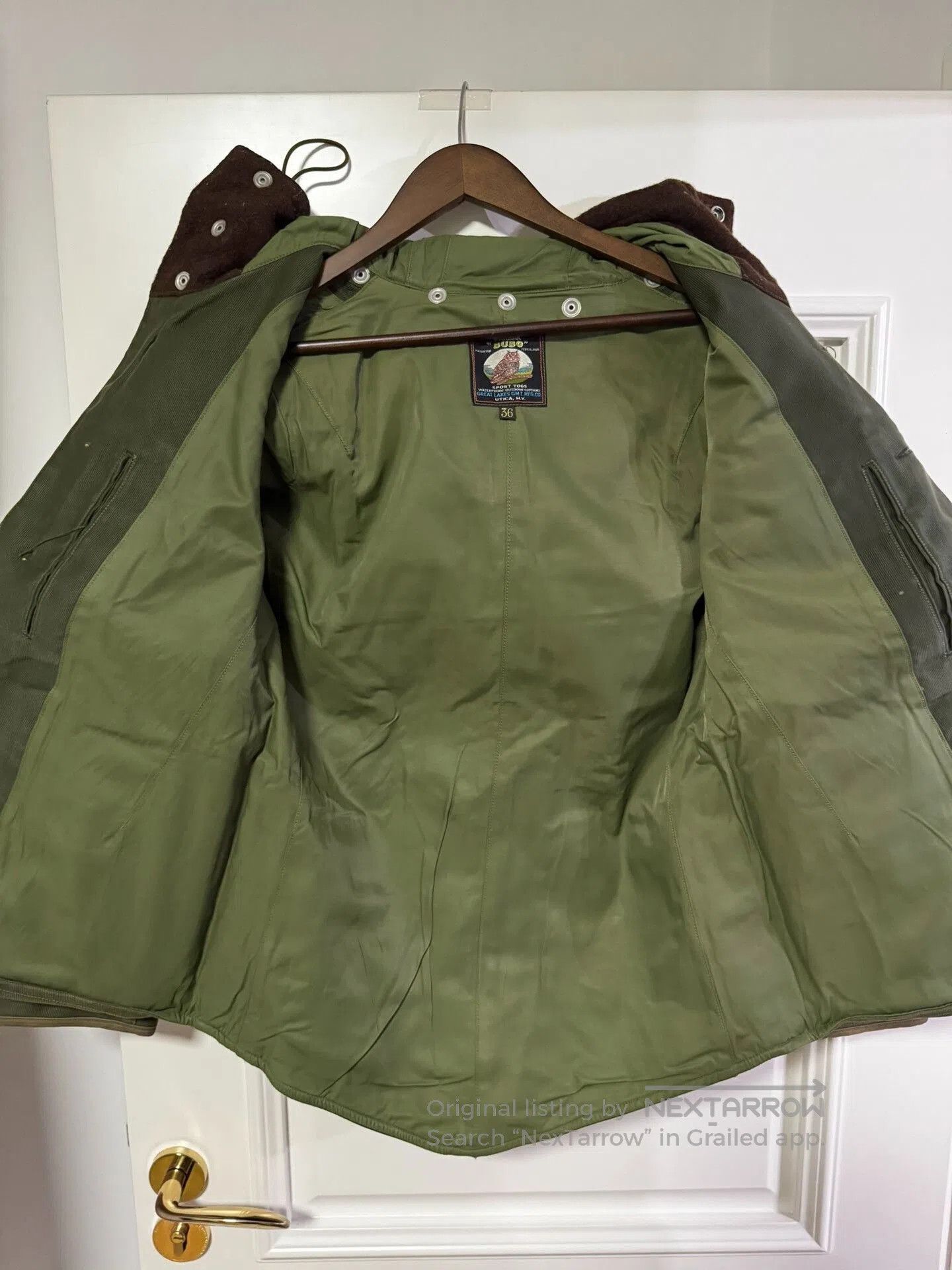 Freewheelers Vintage Freewheelers Green Wood Jacket. Size US M / EU 48-50 / 2 - 6 Thumbnail