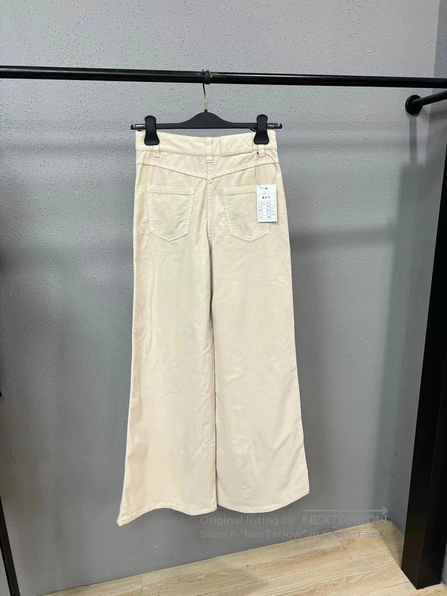 Brunello Cucinelli Brunello Cucinelli High-Waist Cashmere Trousers. Size 35" - 2 Thumbnail