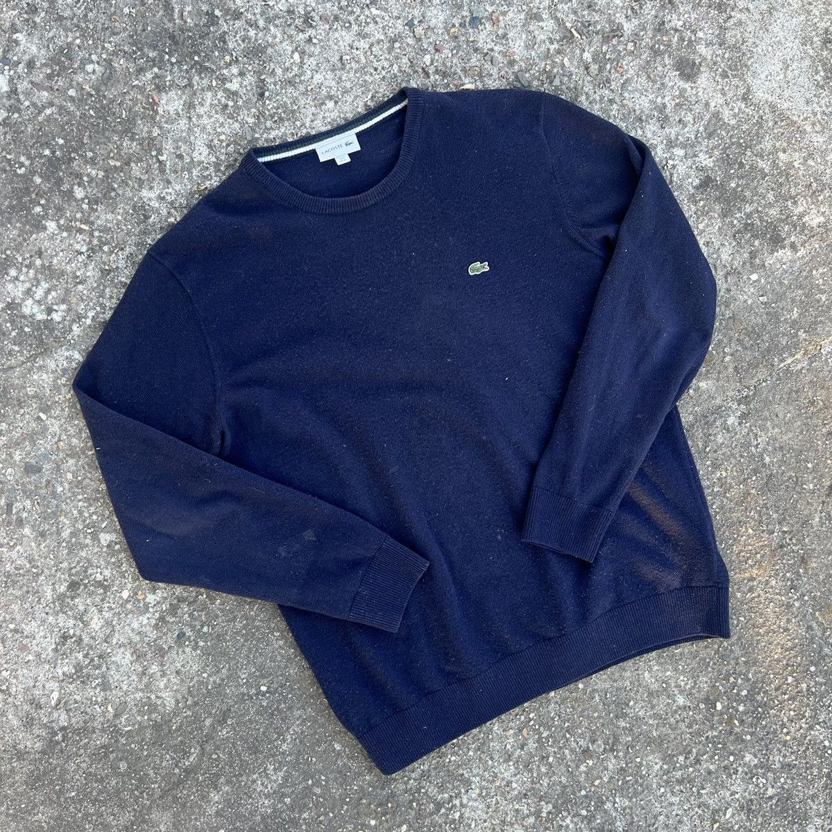 Lacoste × Vintage Vintage wool sweater Lacoste Size xl Size US XL / EU 56 / 4 - 2 Thumbnail