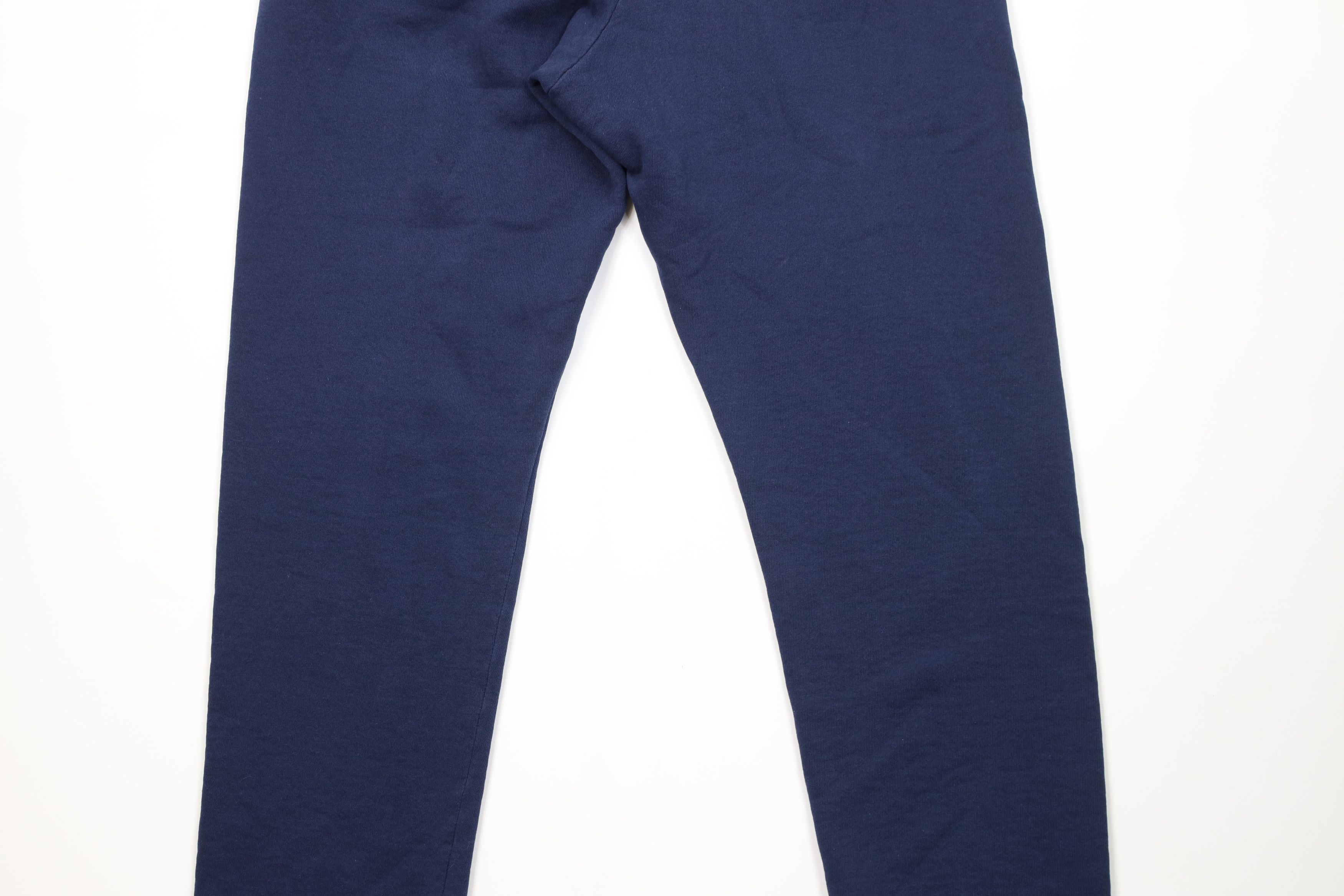 Russell Athletic Vintage 90s Russell Athletic Blank Sweatpants Pants Blue Size US 34 / EU 50 - 10 Thumbnail