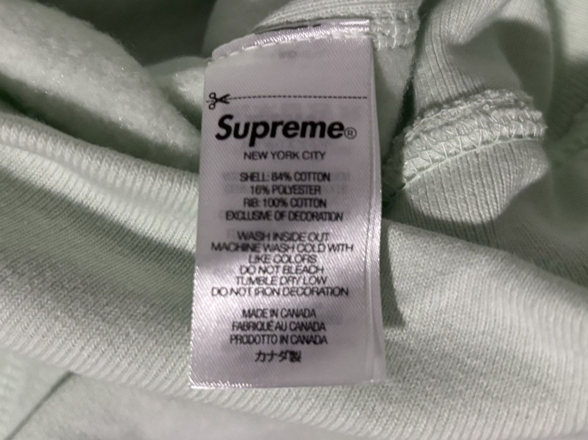 Supreme Supreme Box Logo Hoodie Light Green Size US S / EU 44-46 / 1 - 6 Thumbnail