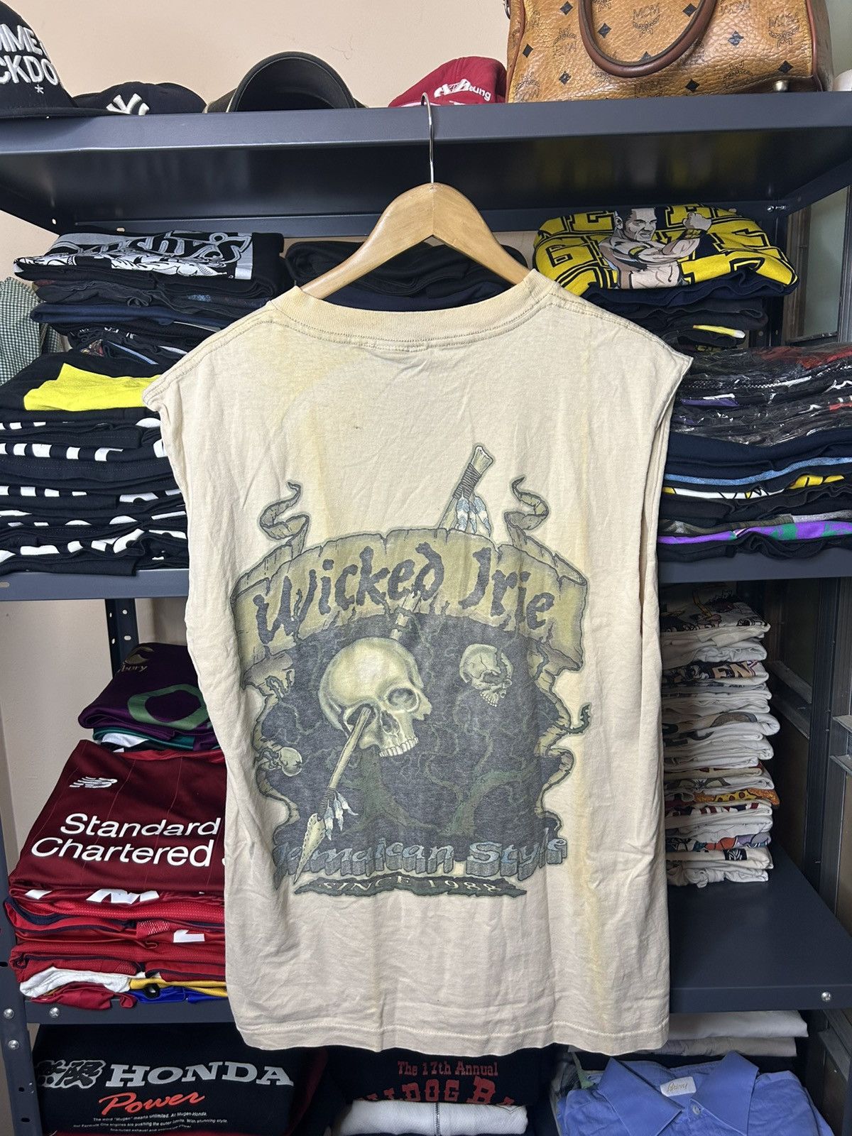 Band Tees Vintage Wicked Isle American Style Sleeveless Tee L Size US L / EU 52-54 / 3 - 3 Thumbnail