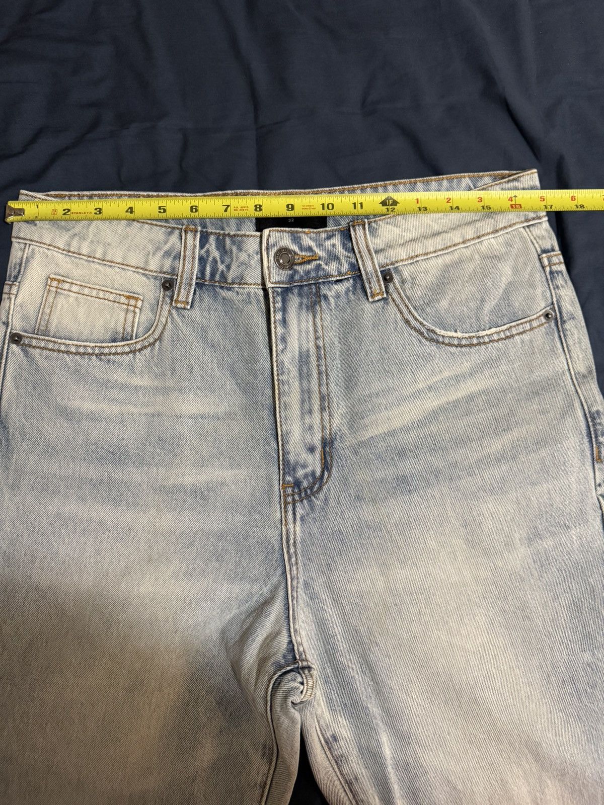 Richie Le Collection RLC RELAXED VINTAGE WASHED DENIM Size US 32 / EU 48 - 4 Thumbnail