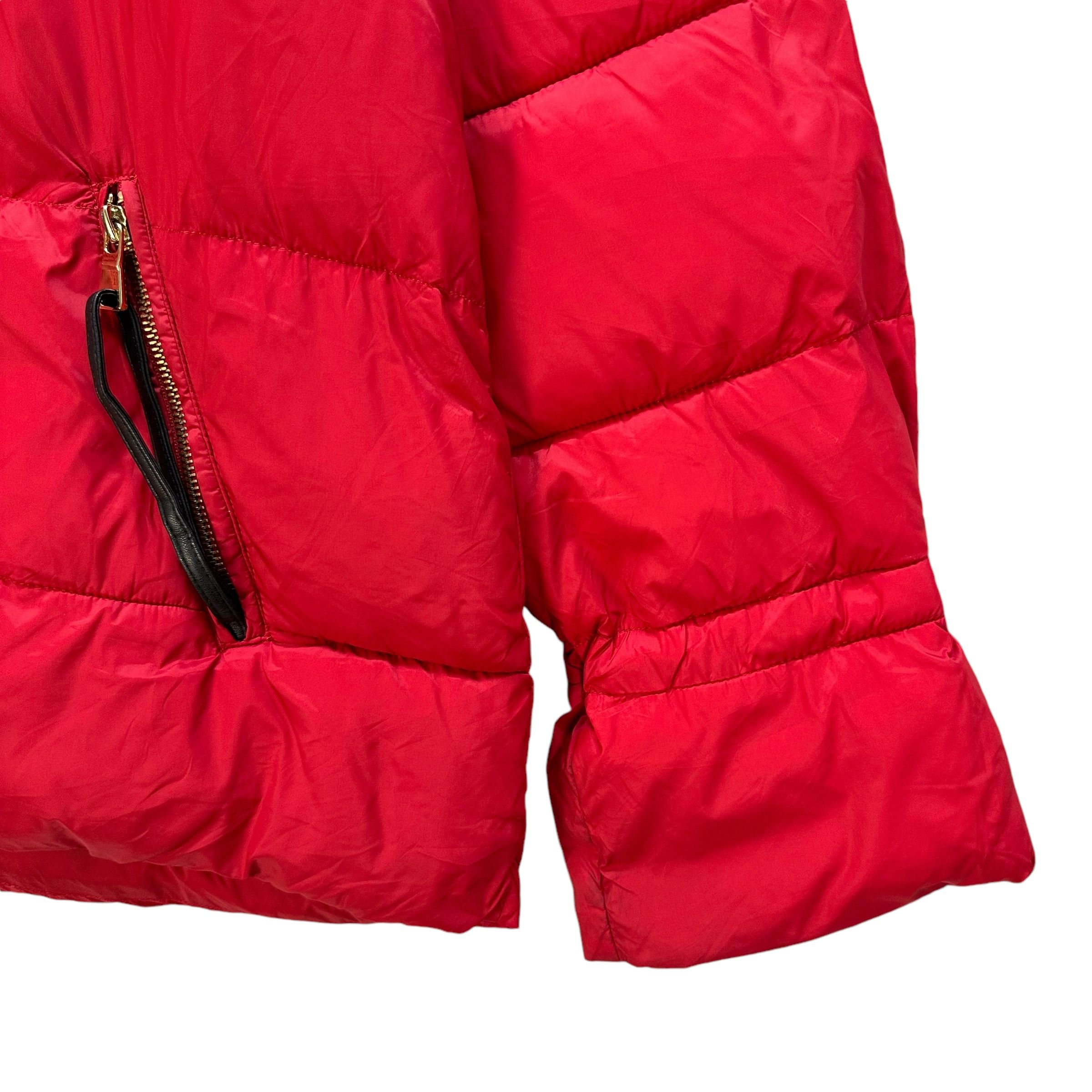 Zara ZARA Outerwear Red Down Jacket Puffer Jacket #A52-1198 Size L / US 10 / IT 46 - 6 Thumbnail