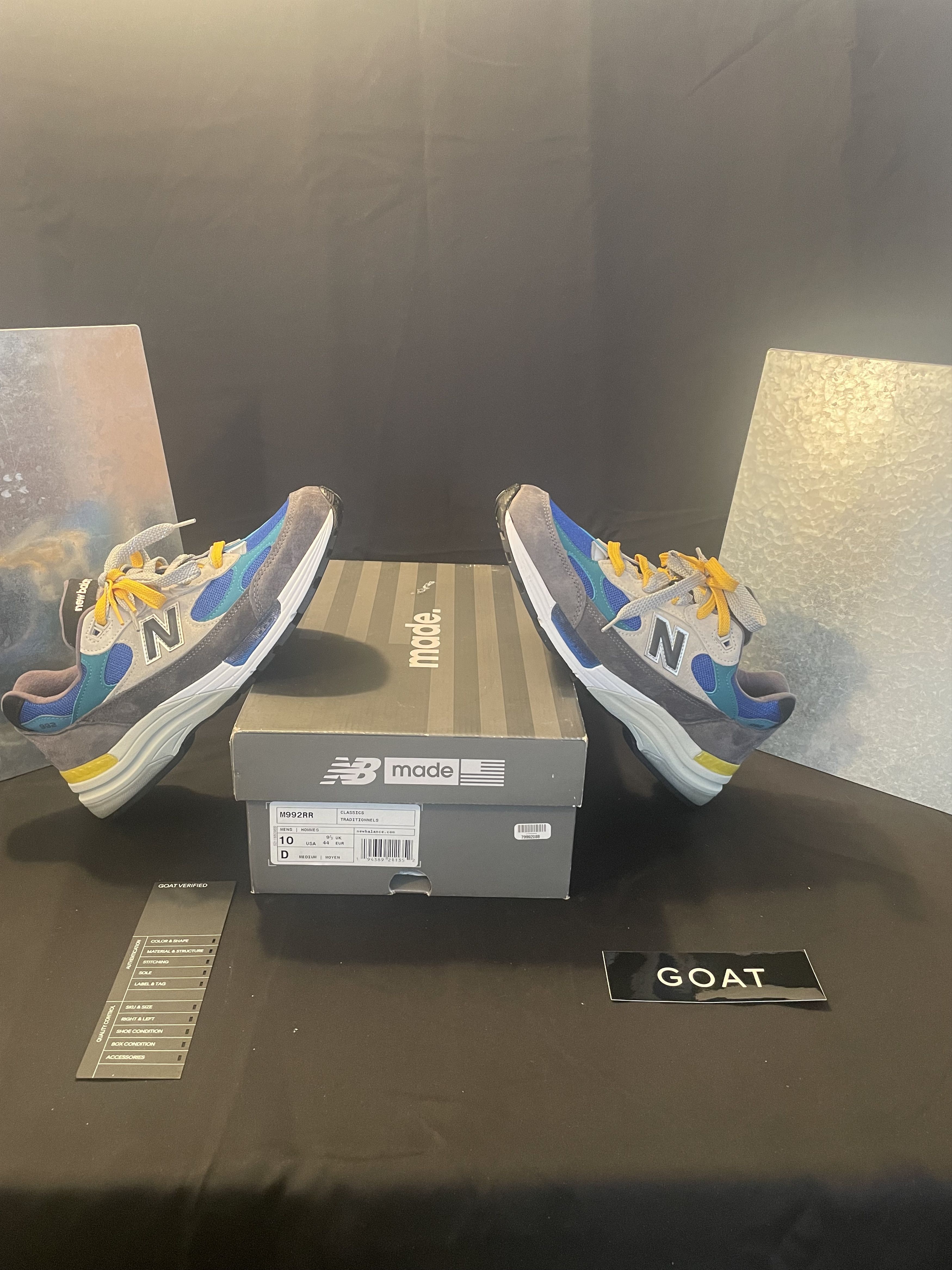 New Balance New balance 992RR ‘Colorblock’ Size US 10 / EU 43 - 1 Thumbnail