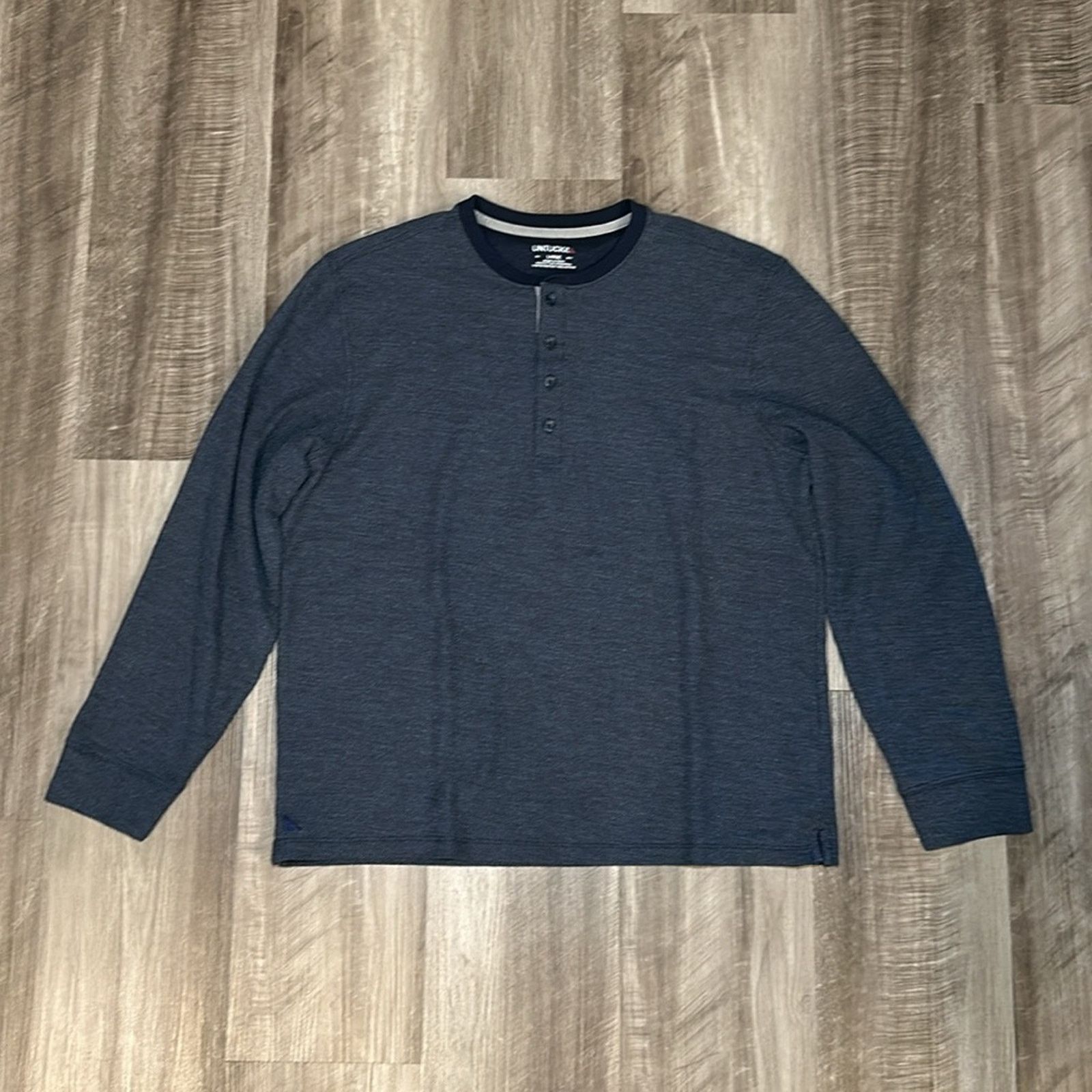 UNTUCKit UNTUCKit Saunter Long Sleeve Regular Thermal Henley - Large Size US L / EU 52-54 / 3 - 2 Thumbnail