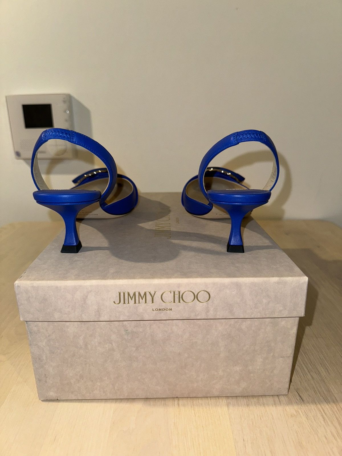 Jimmy Choo Jimmy Choo Heels Blue Size US 6 / IT 36 - 3 Thumbnail