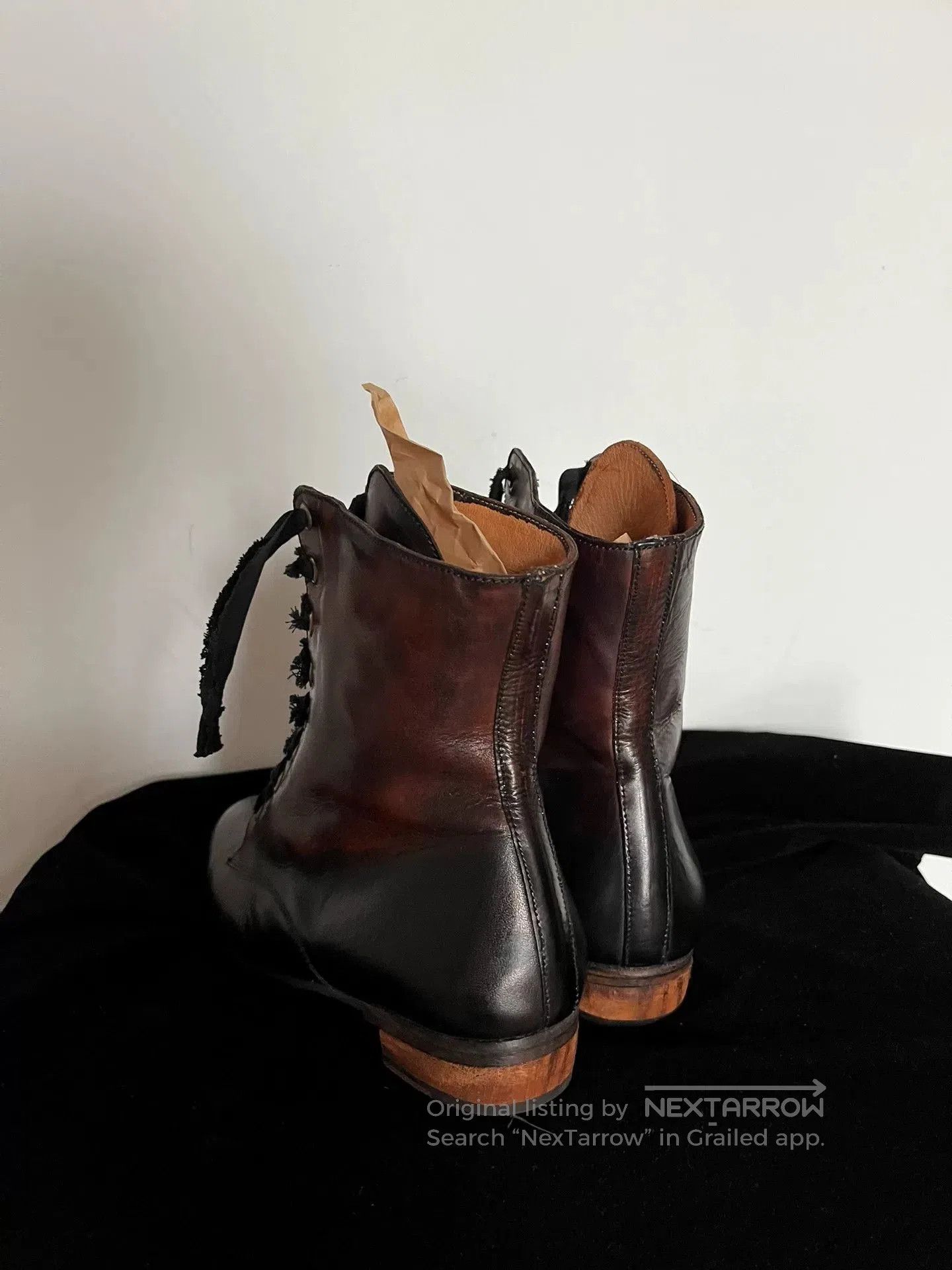 munoz vrandecic Munoz Vrandecic Handmade Leather Shoes 37. Size US 6 / IT 36 - 3 Thumbnail