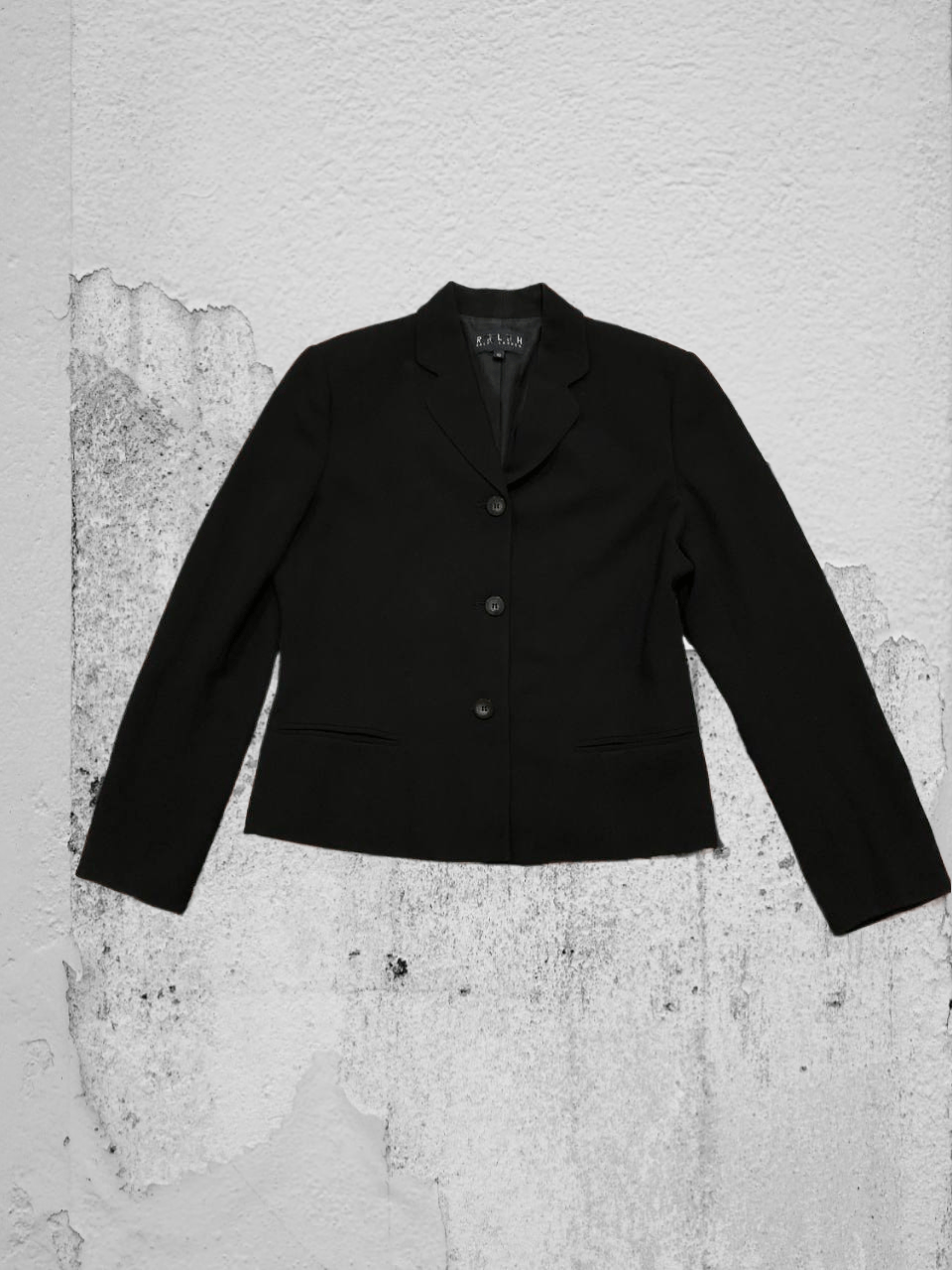 Ralph Lauren Vintage Blazer Ralph Lauren black streetwear crazy Y2K Size L / US 10 / IT 46 - 1 Thumbnail