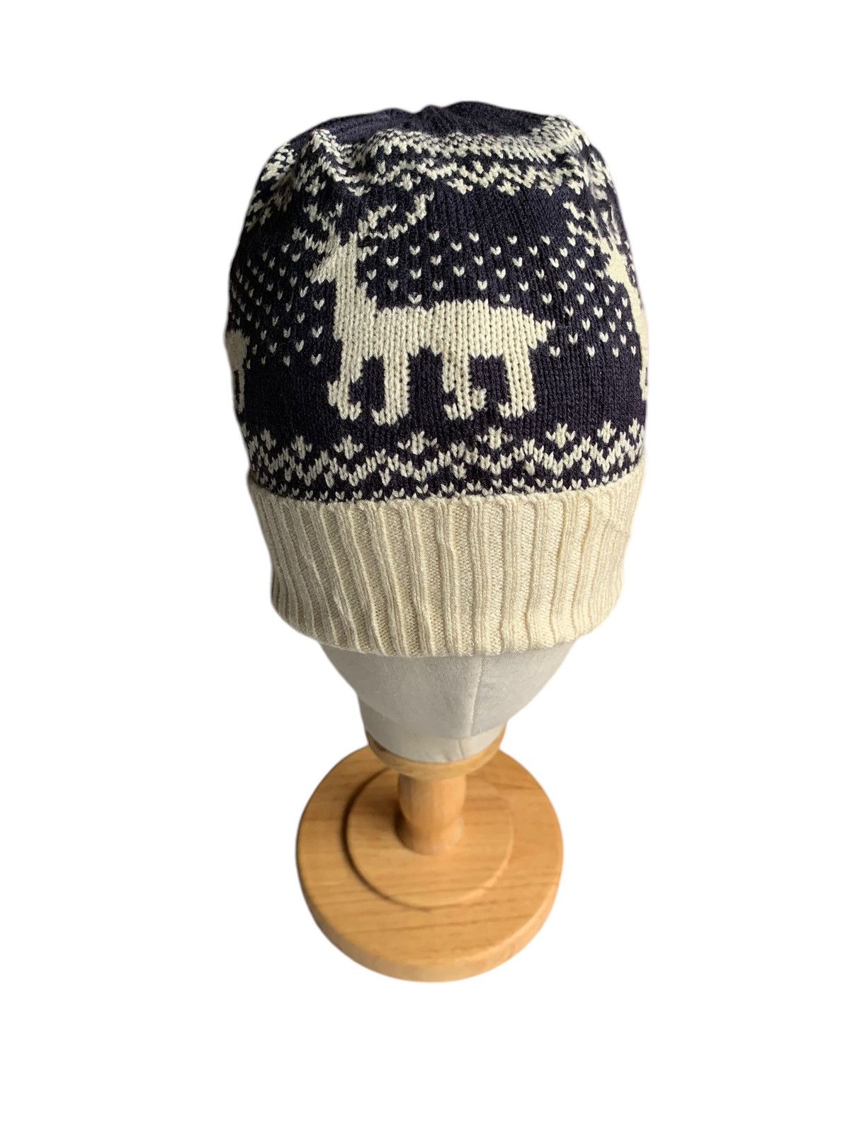 Japanese Brand × Kapital × Vintage Knitted Uniqlo Rare Design Winter Sessions Beanie Hats Size ONE SIZE - 6 Thumbnail