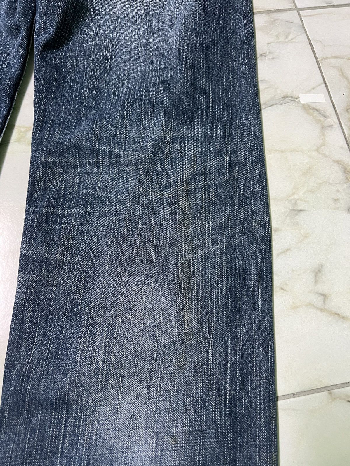 Beauty Beast × If Six Was Nine × Japanese Brand 💥Insane 90’s Style Japanese Sorridere Distress Washed Jean Size US 33 - 11 Thumbnail