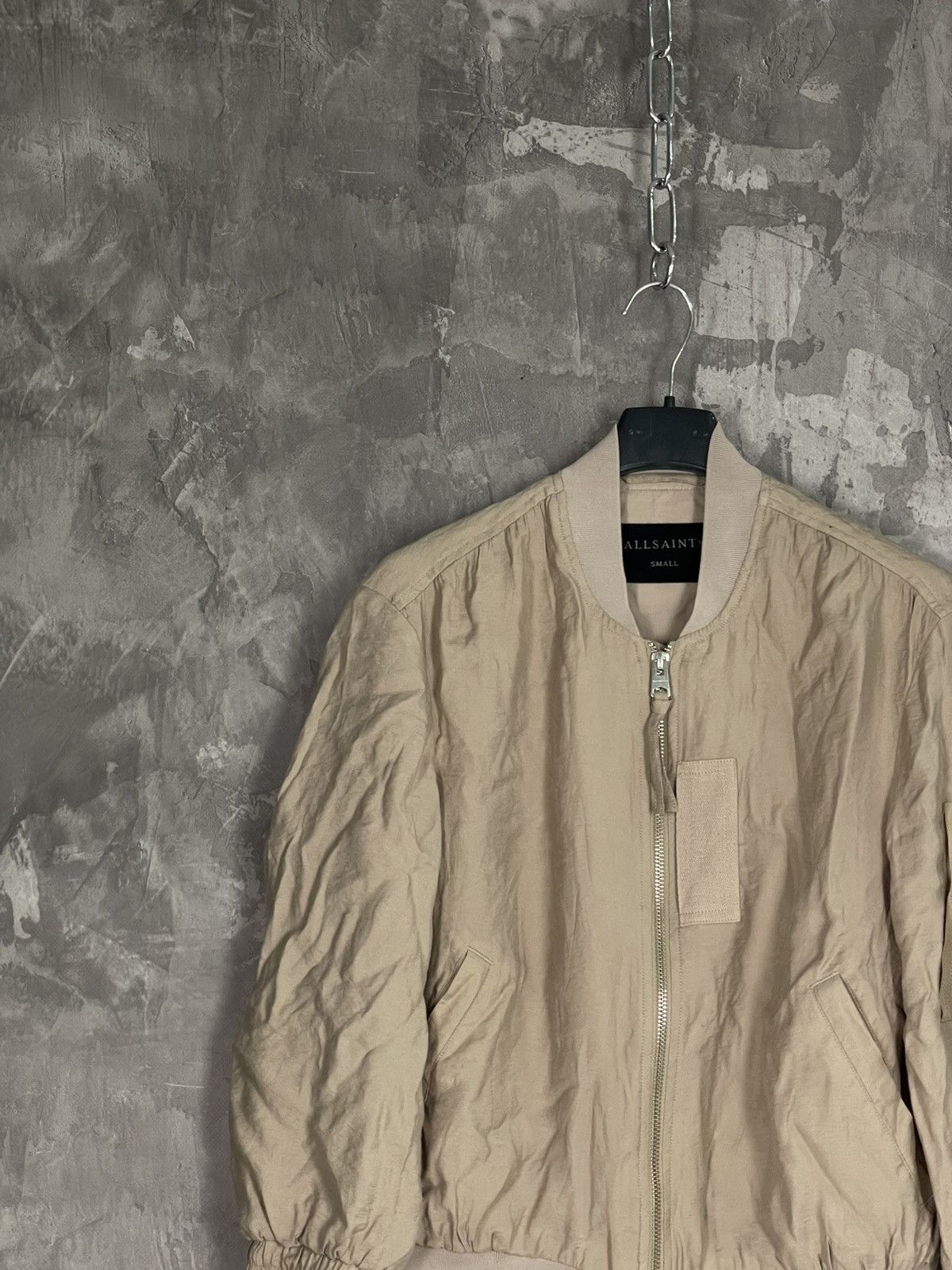 Allsaints All Saints Baggy Bomber jacket Avant Garde Jacket Size S / US 4 / IT 40 - 3 Thumbnail