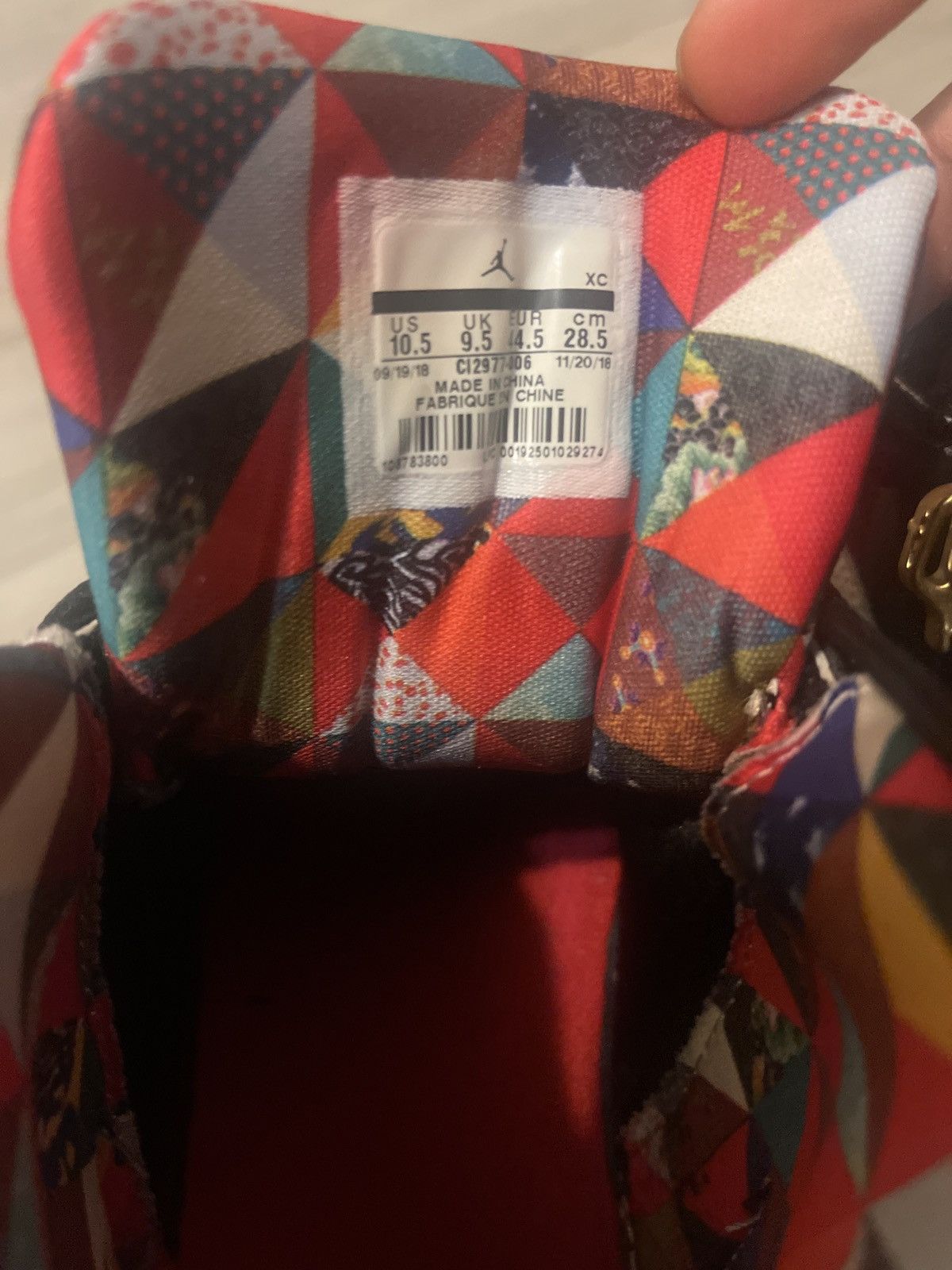 Jordan Brand Air Jordan 12 Retro GS 'Chinese New Year' 2019 Size US 10.5 / EU 43-44 - 8 Thumbnail
