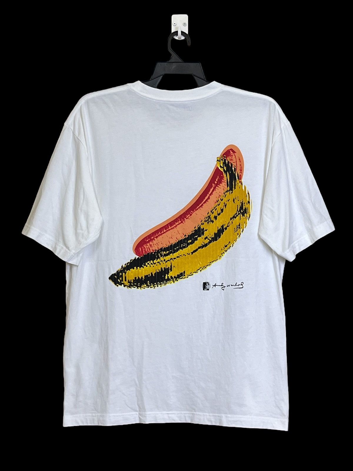 Andy Warhol × Uniqlo UNIQLO X ANDY WARHOL X KOSUKE KAWAMURA BANANA ART TEE SHIRT Size US XL / EU 56 / 4 - 1 Thumbnail