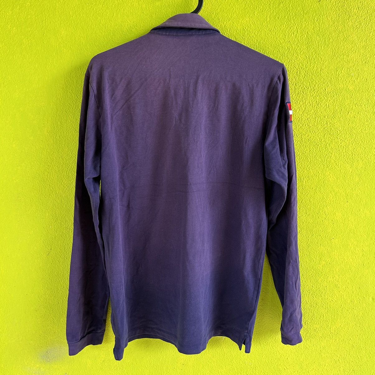 Kappa Vintage Kappa Golf Torino Faded Dark Blue Long Sleeve Shirt Size US S / EU 44-46 / 1 - 8 Thumbnail