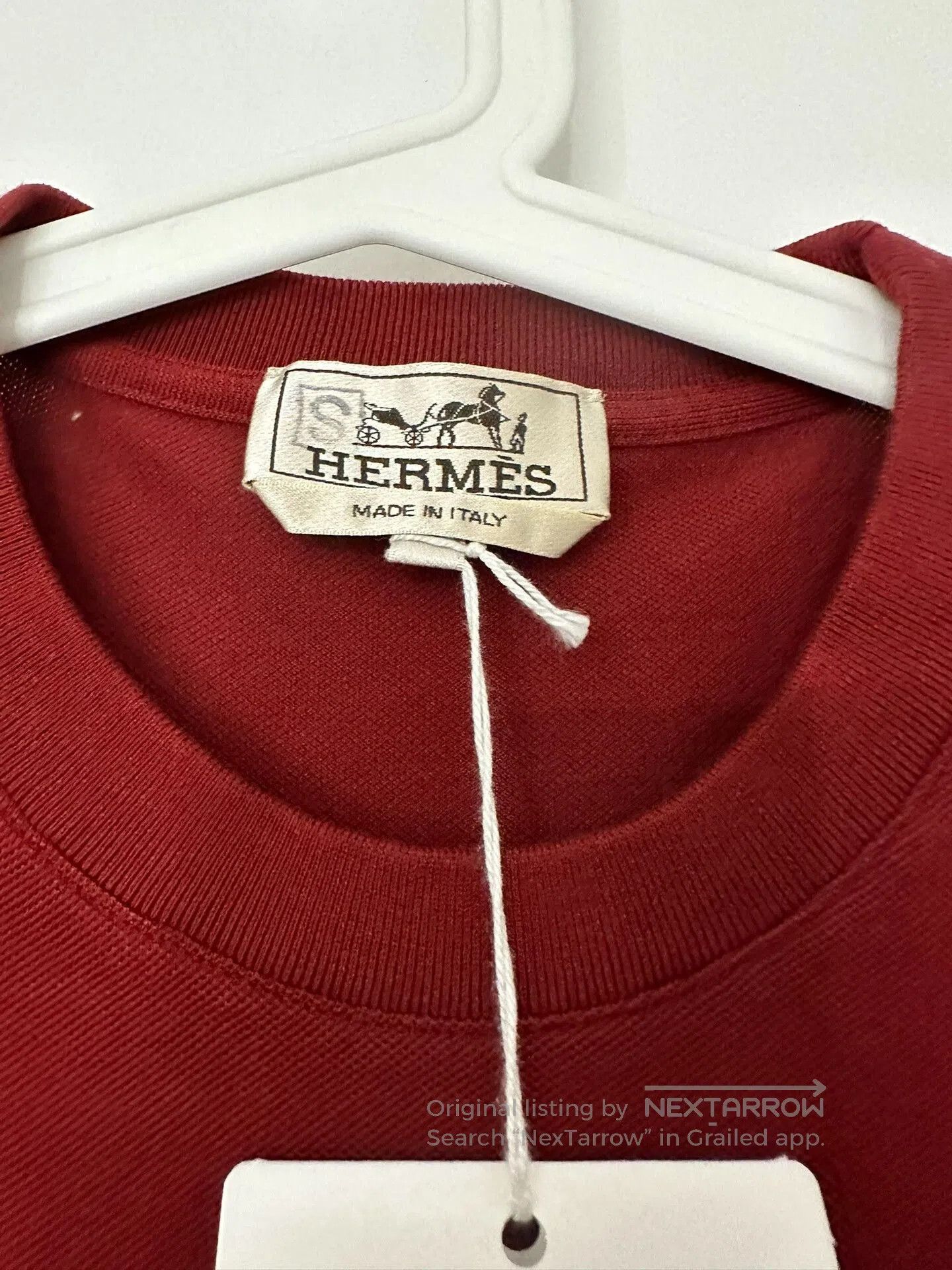 Hermes Hermes Classic Small H Logo Crewneck T. Size US S / EU 44-46 / 1 - 4 Thumbnail