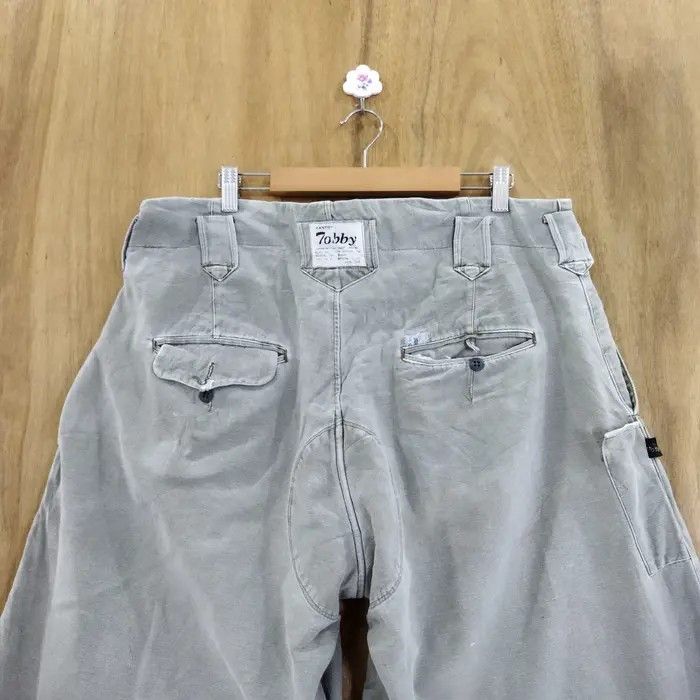 Japanese Brand TOBBY FADED GREEN BAGGY PANTS Size US 36 / EU 52 - 8 Thumbnail