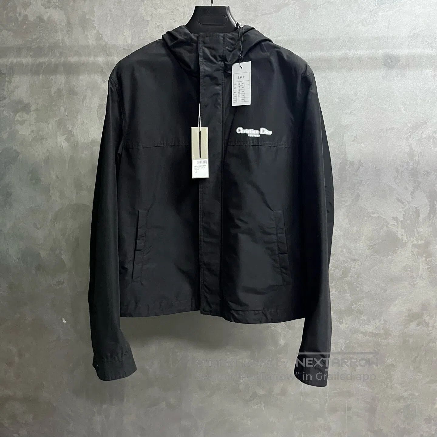 Dior Dior Logo-printed hooded zipper long-sleeve jacket| Size US M / EU 48-50 / 2 - 1 Thumbnail